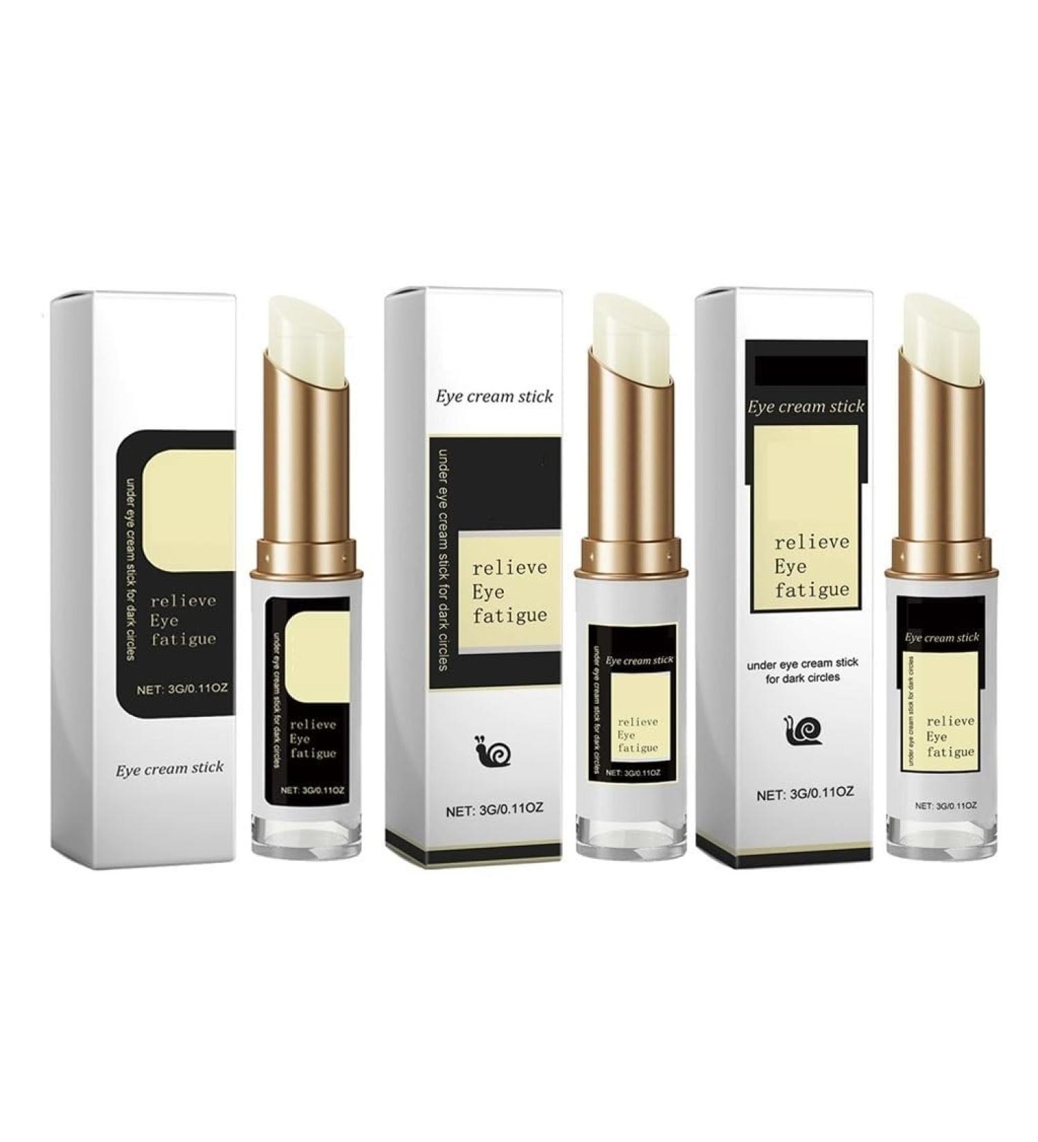 futiu Mineral Oil Eye Cream Stick - Hydrating Eye Treatment Reduce Puffiness & Fine Lines Appearance(Set 1 (3 pcs)) - Buy Online on GoSupps.com