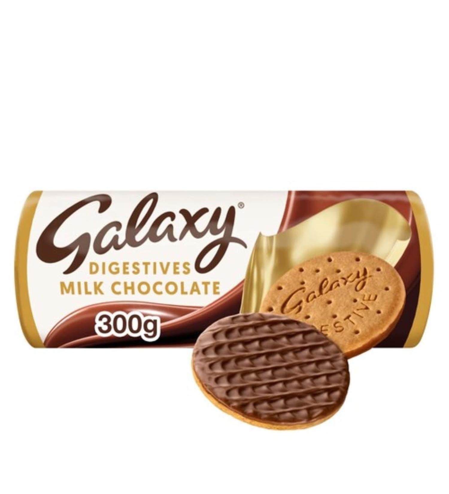 Galaxy Choc Digestives 300g