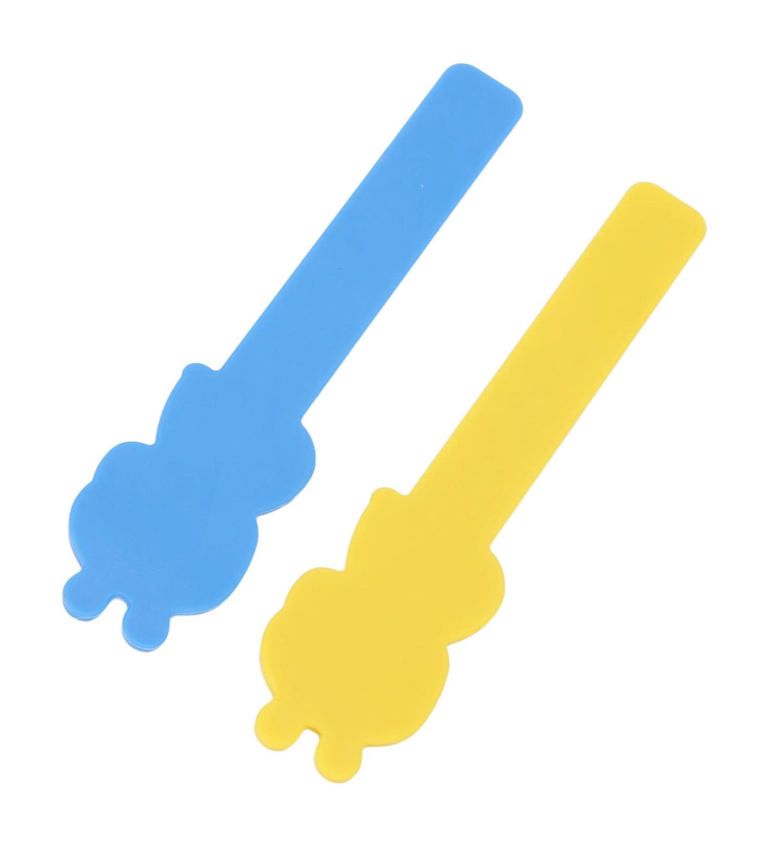 Buy Colorful Plastic Tongue Depressors - 2 Pcs Baby Tongue Tip Trainer for Boys | Perfect for Hospitals - International Shipping Available - Buy Online on GoSupps.com