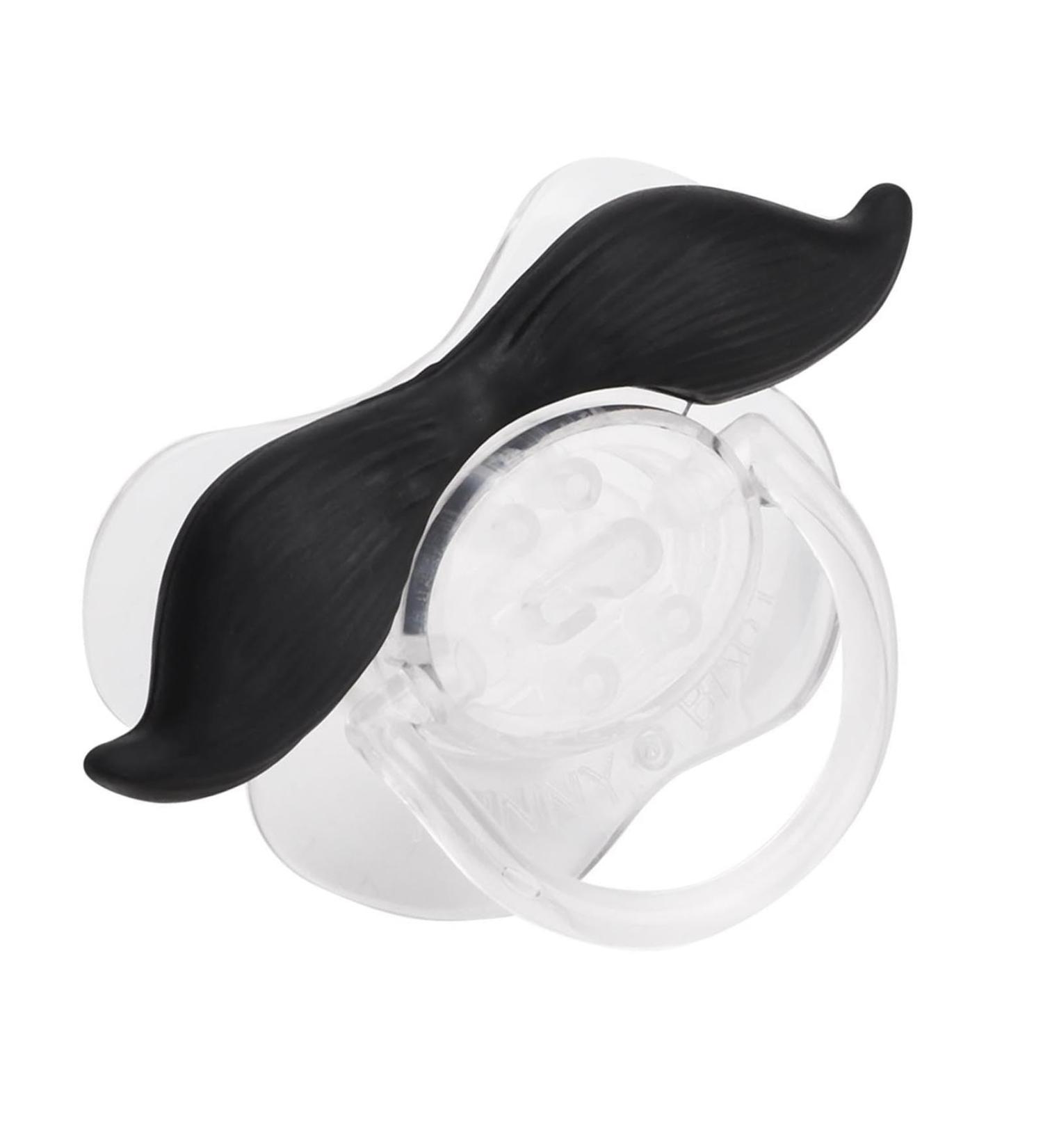 Funny Gentleman Corded Ceiling Pacifier | Cute Portable Mini Pacifier for Lips & Beard | Eco-Friendly Silicone Baby Accessory - Buy Online on GoSupps.com