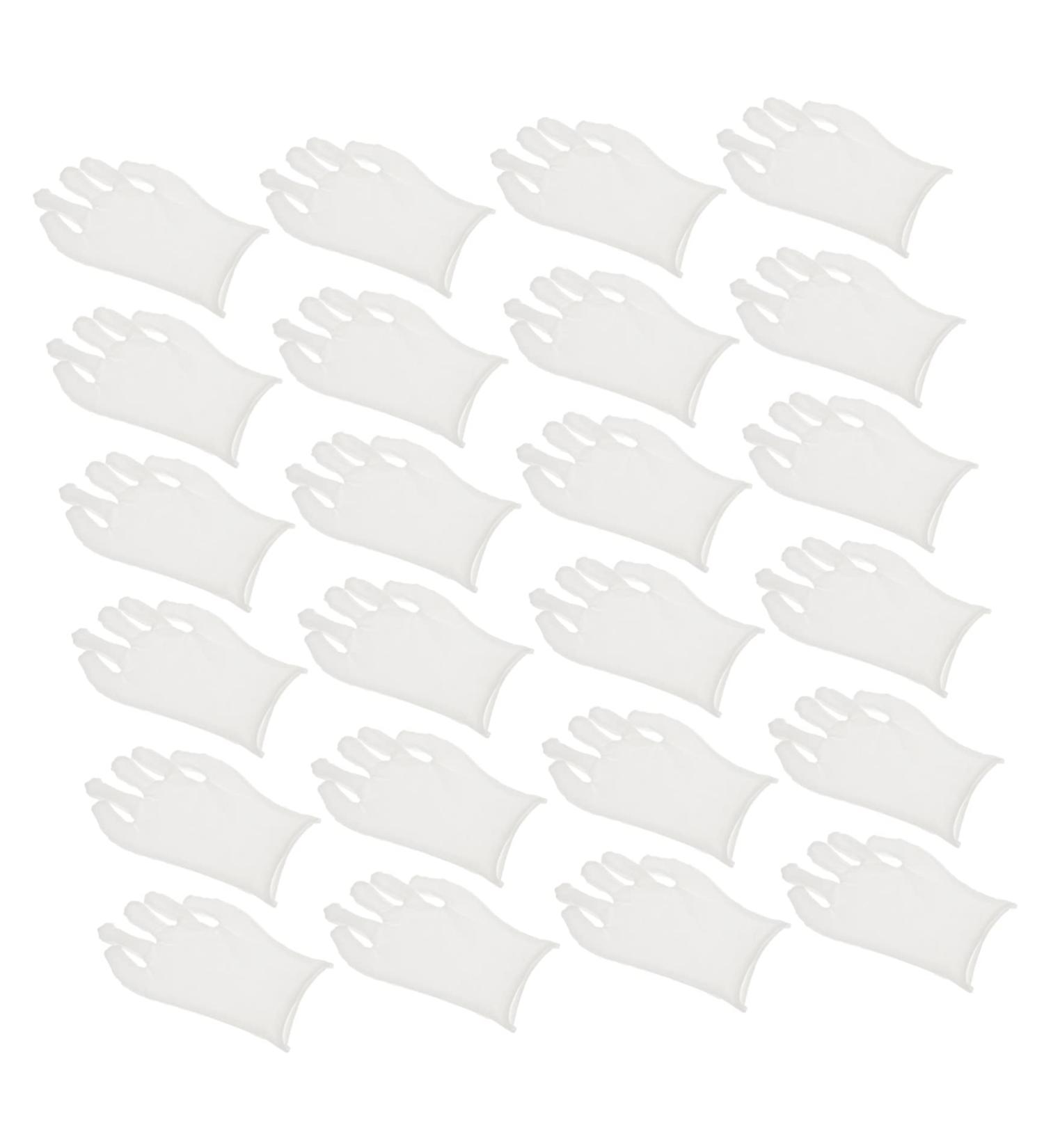 Uonlytech 12 Pair Spa Gloves Moisturizing Hand Gloves Stretch Special Formal Glove Hand Care Gloves Kitchen Cleaning Gloves Industrial Gloves Formal Tuxedo Gloves Medical Blush Work White S White - Buy Online on GoSupps.com