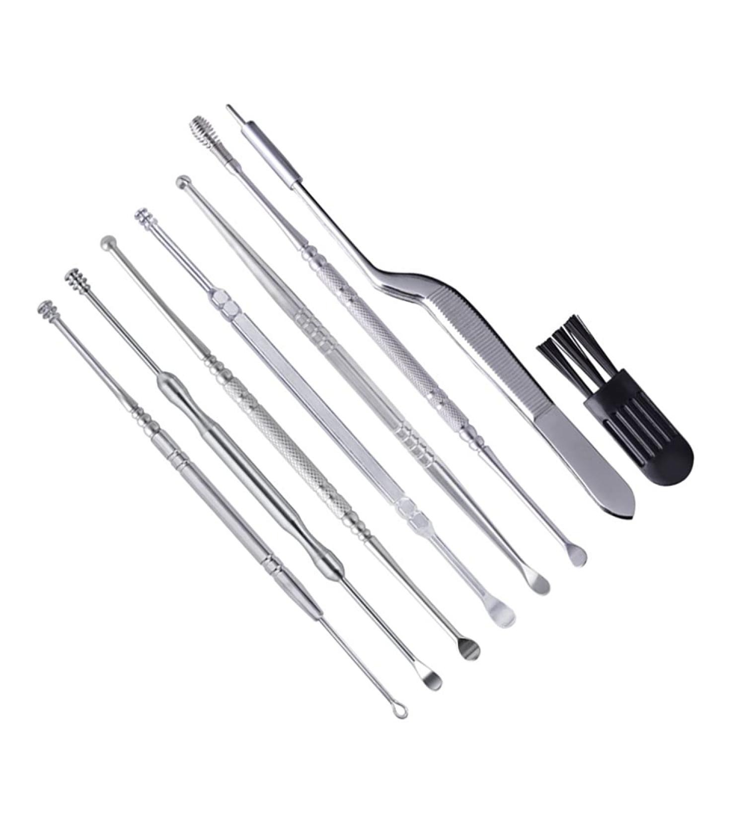 Buy Ear Wax Removal Tool Kit - Ear Pick Suit & Cleaner Spoon Set for Effective Ear Care | International Shipping Available - Buy Online on GoSupps.com