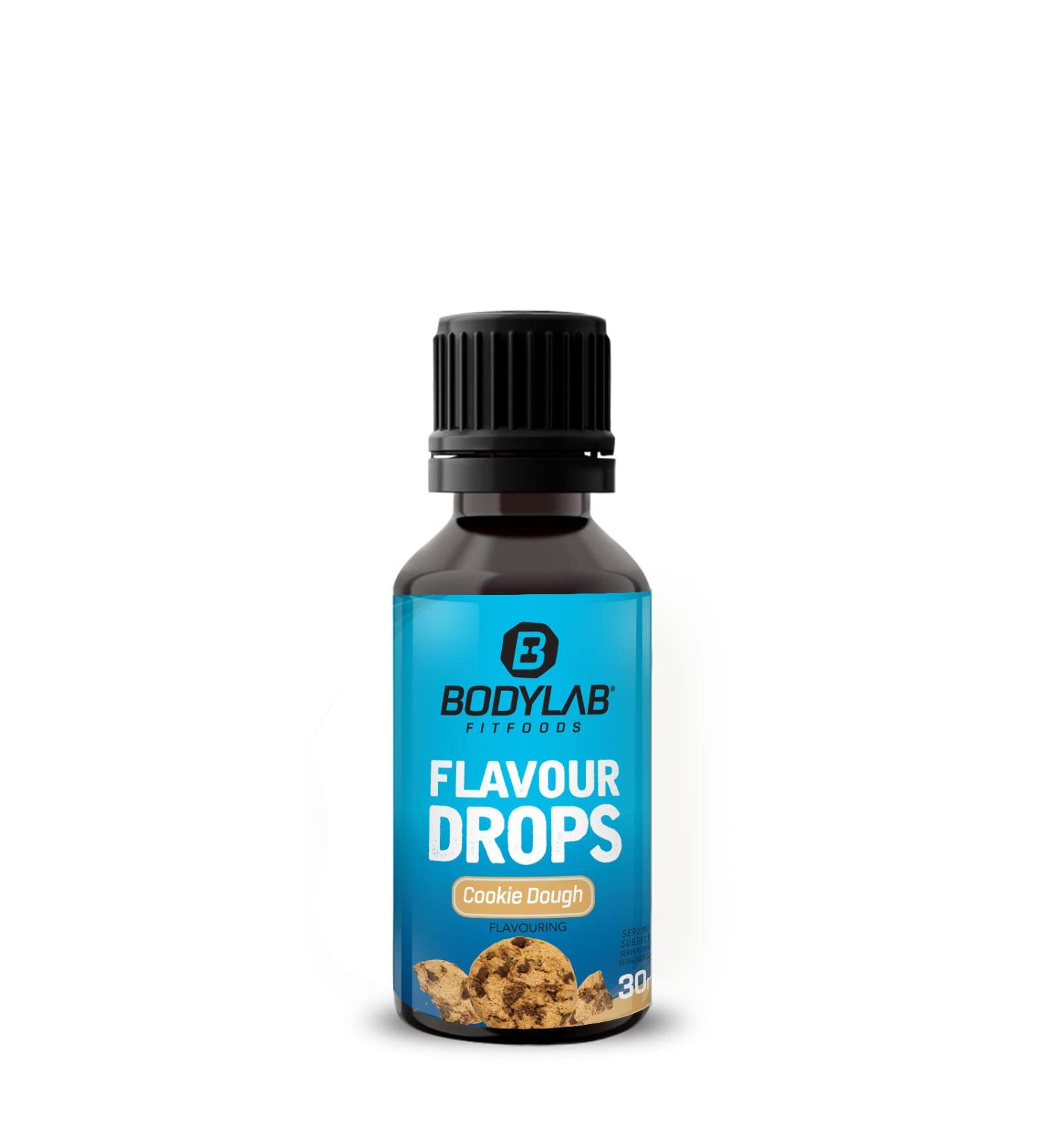 BODYLAB24 Flavor Drops 30ml - Calorie-Free Cookie Dough Aroma Sugar-Free & Fat-Free Flavor Enhancer for Coffee & Food No Artificial Dyes - Buy Online on GoSupps.com