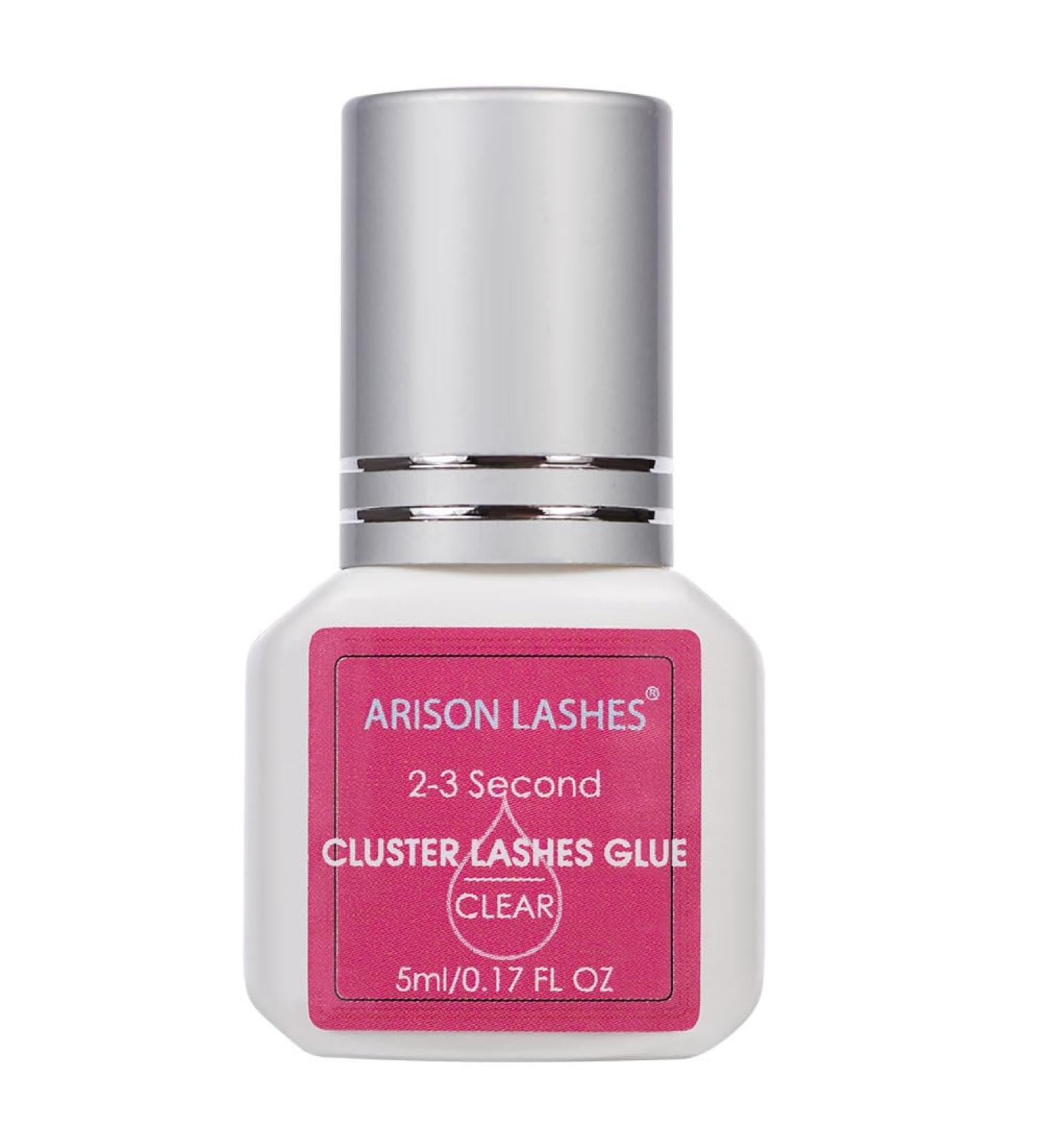 Lash Extension Glue - Sensitive Adhesive for Eyelash Extensions | Clear 5ml | DIY Self Application | Ideal for Beginners - Buy Online on GoSupps.com