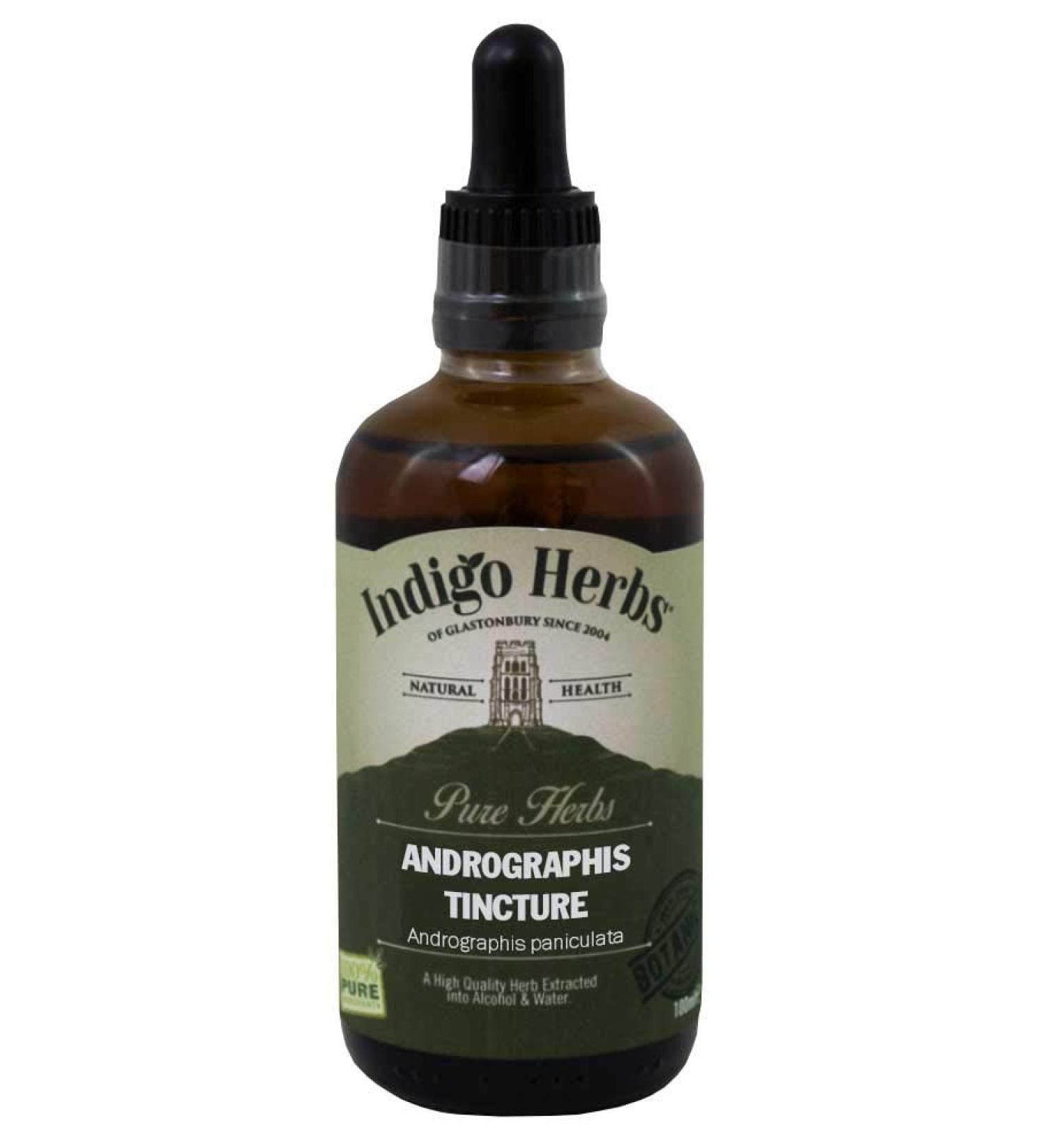 Indigo Herbs Andrographis paniculata Tincture 100ml 100 ml (Pack of 1)
