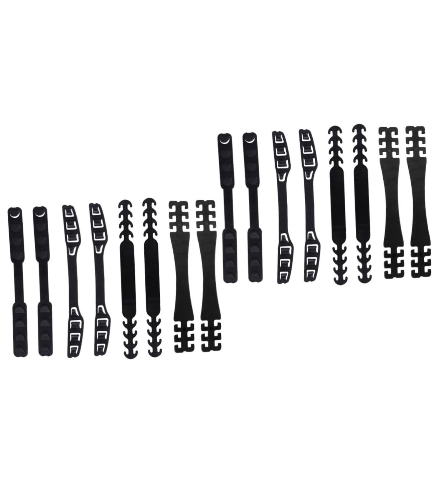 MAGICLULU 16pcs Mask Accessories | Easy Adjustable Mask Strap Buckle & Ear Rope for Comfort | International Shipping Available - Buy Online on GoSupps.com