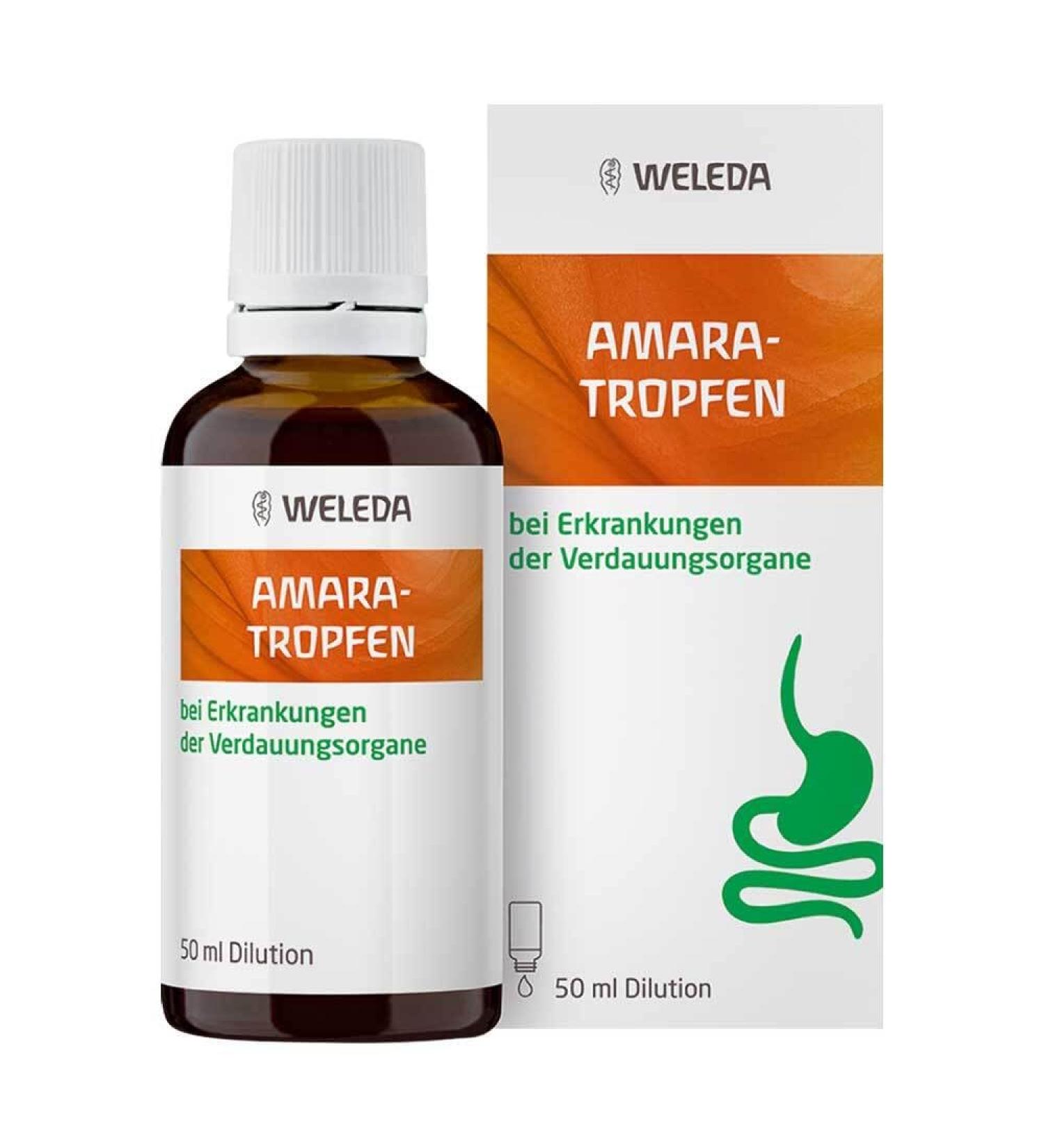 Weleda Weleda Digestive Drops a food supplement based on medicinal plants to promote intestinal transit and facilitate the elimination of intestinal gas (1 x 50ml)