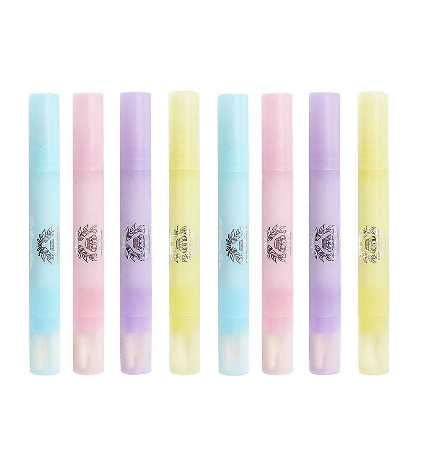 Refillable Nail Polish Corrector Pen with 6 Tips - 2x Manicure Tool - Buy Online on GoSupps.com