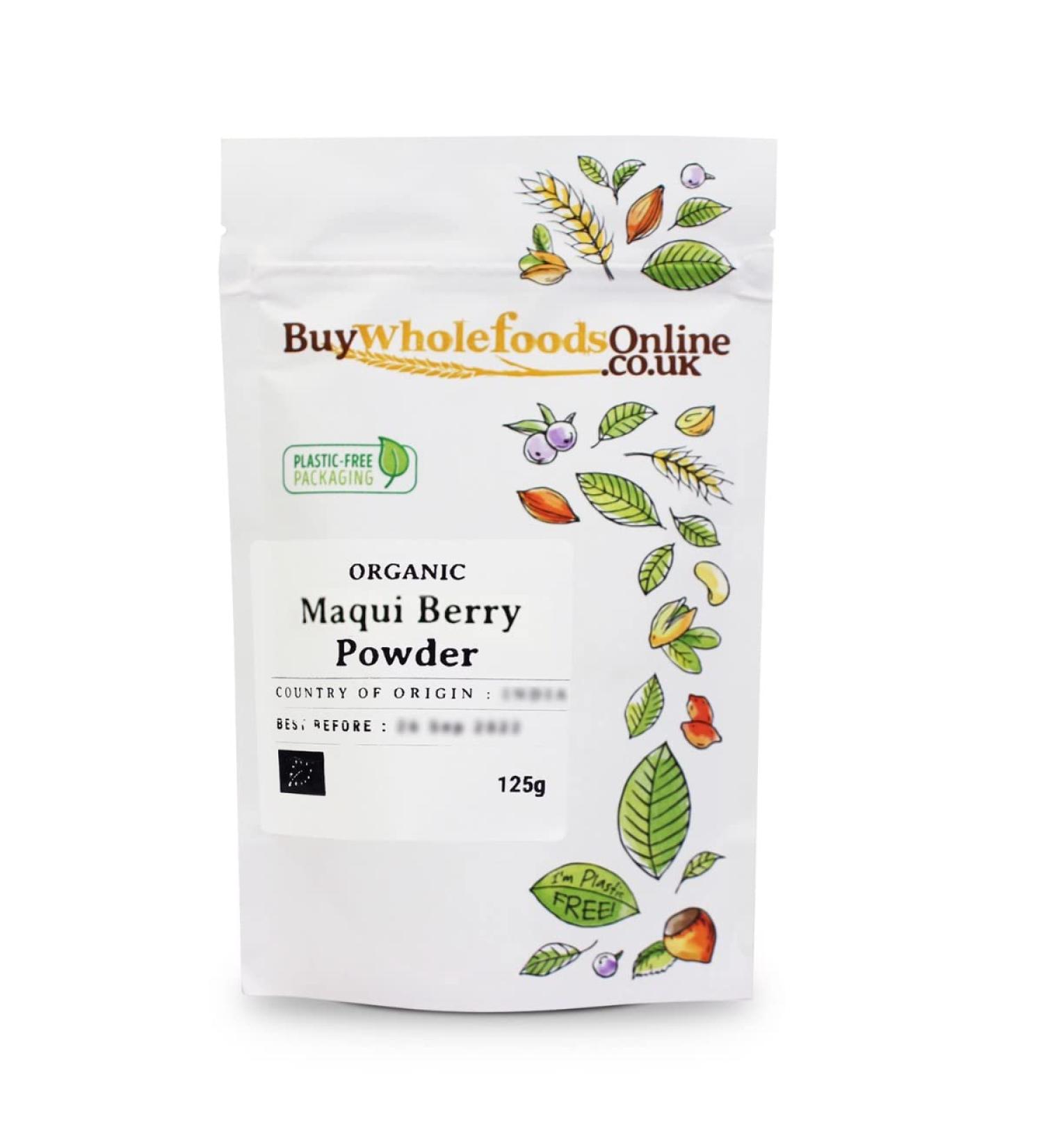 Organic Maqui Berry Powder 125g (BWFO) - Buy Online on GoSupps.com