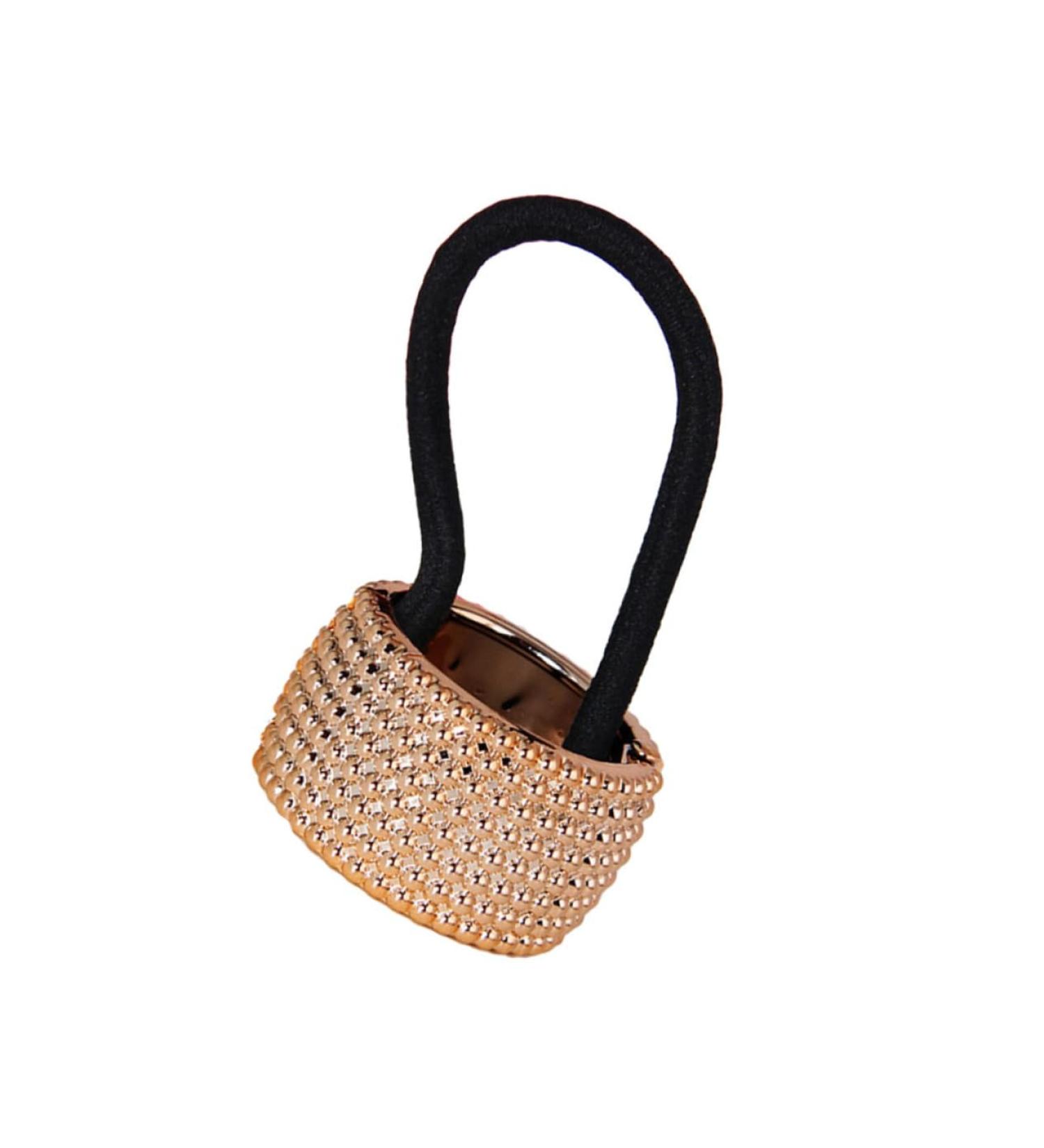 MERRYHAPY Ponytail Cuff Clear Elastic Hair Bands Ponytail Holder Gold Hair Accessories Hair Ties for Women Ponytail Tie Women Hair Accessories Beads for Braids Wig Girl Women's - Buy Online on GoSupps.com