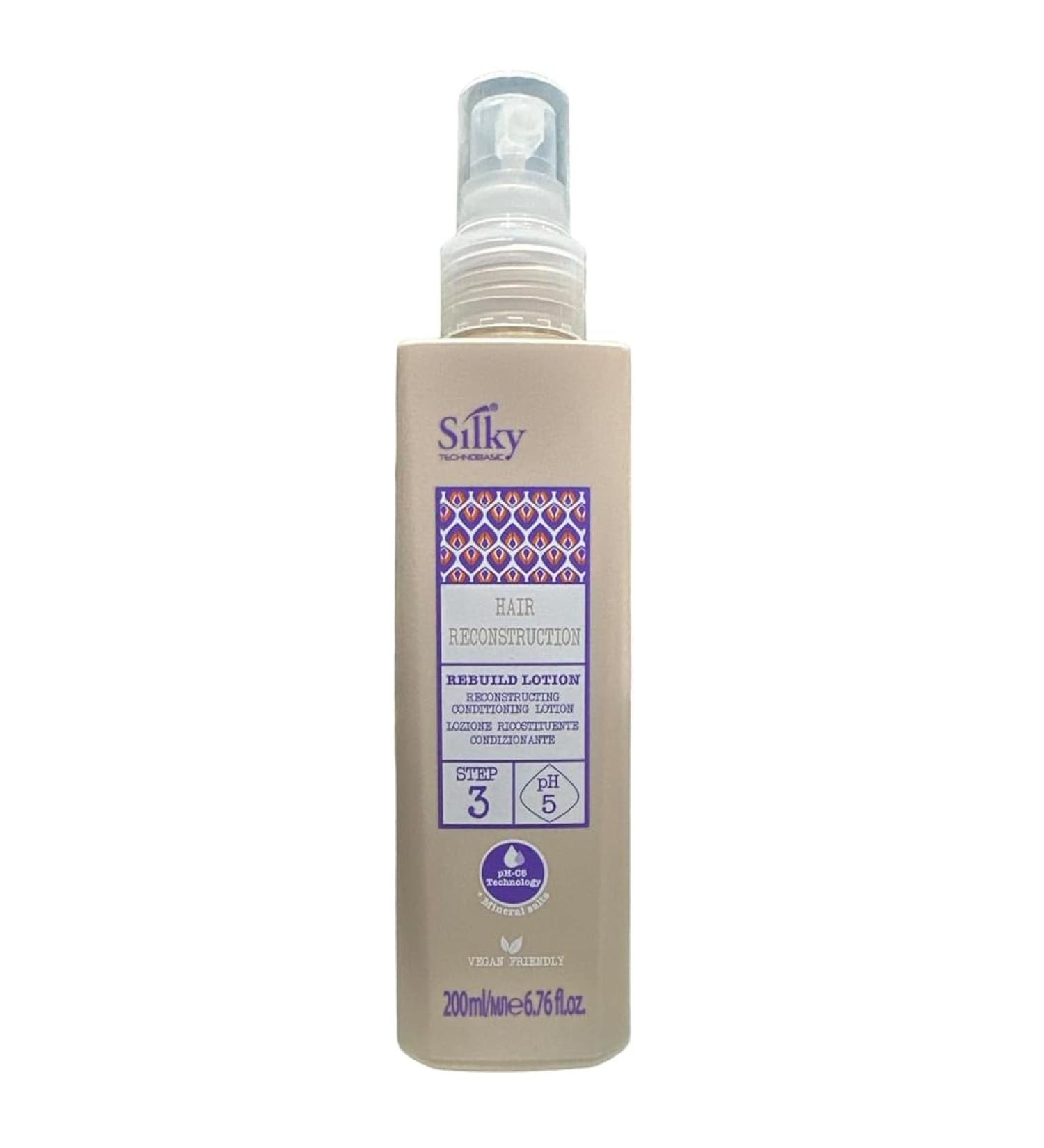 Rebuild Lotion - pH Balancing Moisturizing Hair Lotion for Hydration & Softness | 200 ML Organic Styling Lotion for Dry Chemically Damaged Hair - Buy Online on GoSupps.com