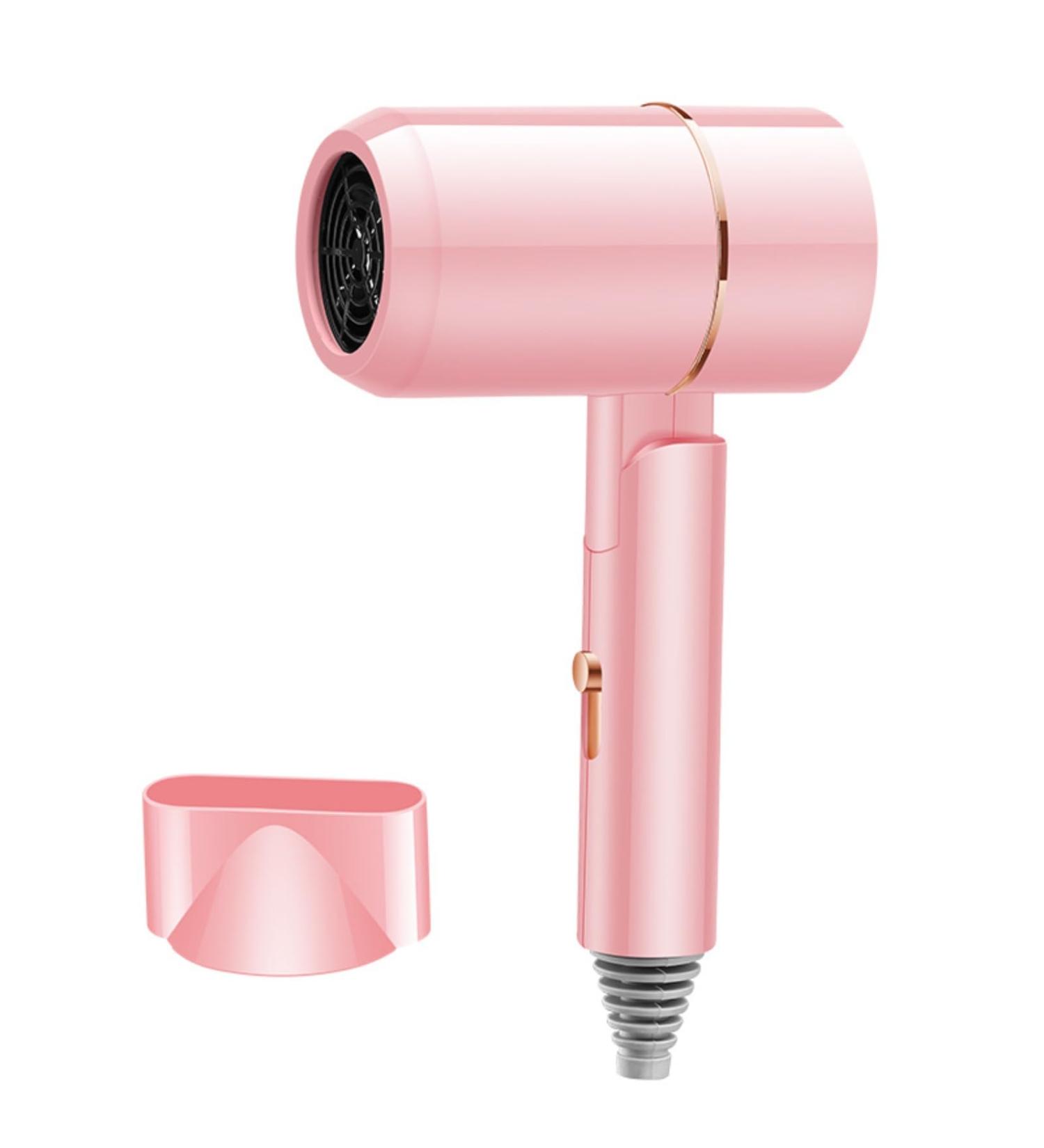 Cross border internet celebrity hair dryer foldable gradient hair dryer home student dormitory hair dryer hot and cold hair dryer