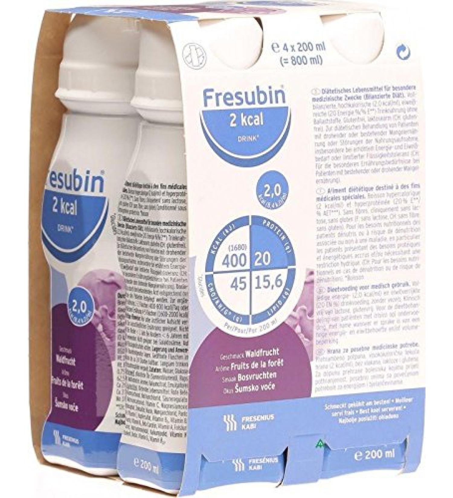 Fresubin 2KCal Fruits of Forest (4 x 200ml)