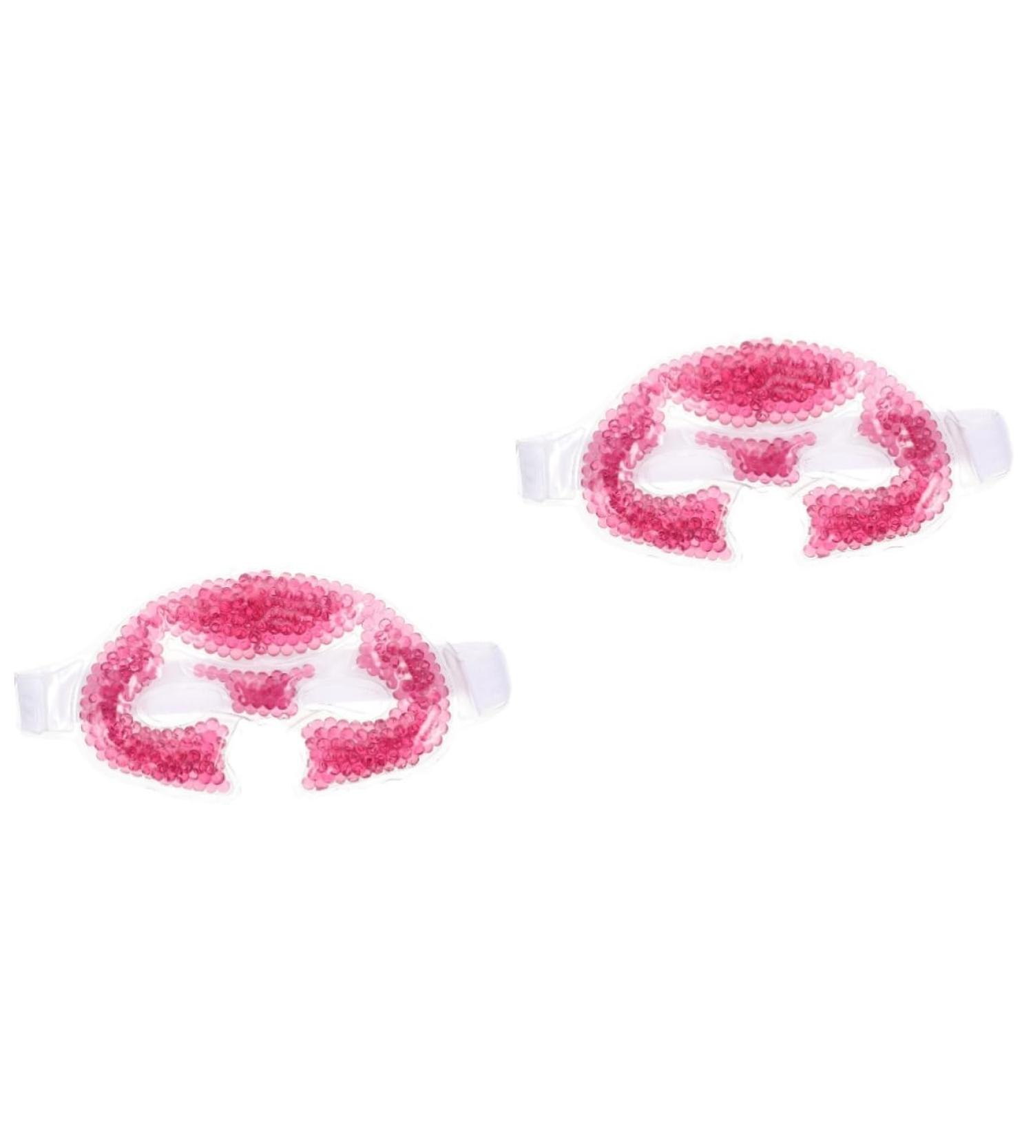 of 2 PVC Shading Sleeping Eye Cooling Eye Cooling Under Eye Pads Beauty Accessories Face Care Beauty Products Grain Blindfold - Buy Online on GoSupps.com