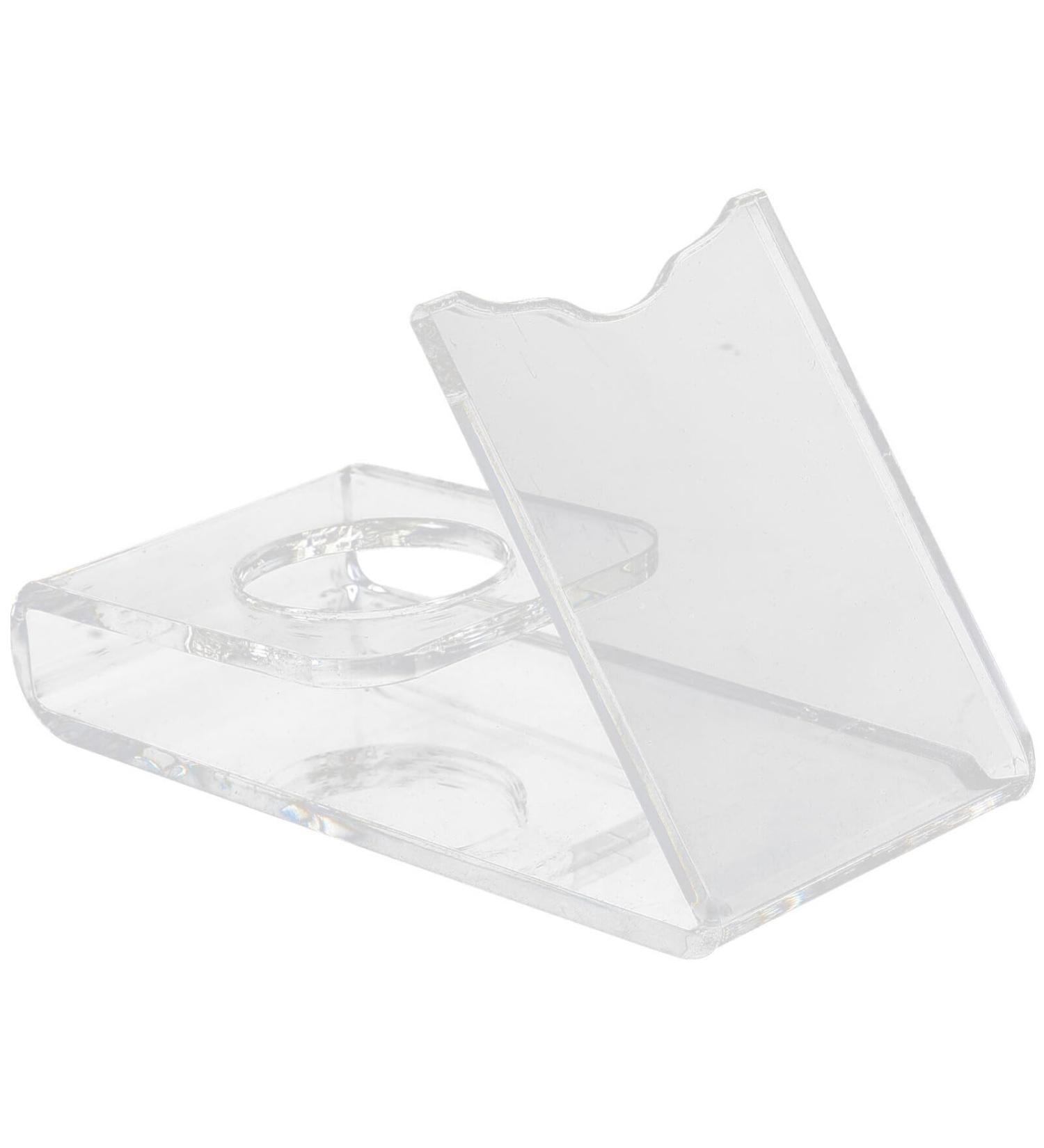 FOMIYES Acrylic Shaving Brush Holder Stand | Stylish Razor Storage for Men | Durable Shaving Tool Organizer - Buy Online on GoSupps.com