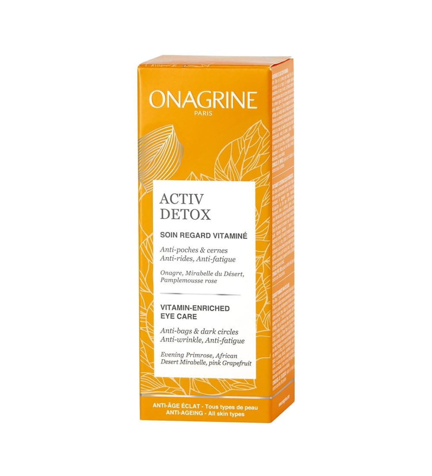 Onagrine Activ Detox Vitamin Eye Care 15 ml