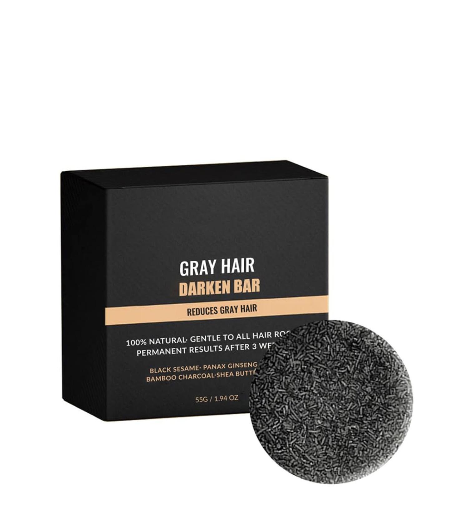  HADAVAKA Moisturizing and Nourishing Hair Blackening Soap Scalp Cleansing & Care Soap Antigrey Root Activator Bar For Shiny Mane (1PC) - Buy Online on GoSupps.com