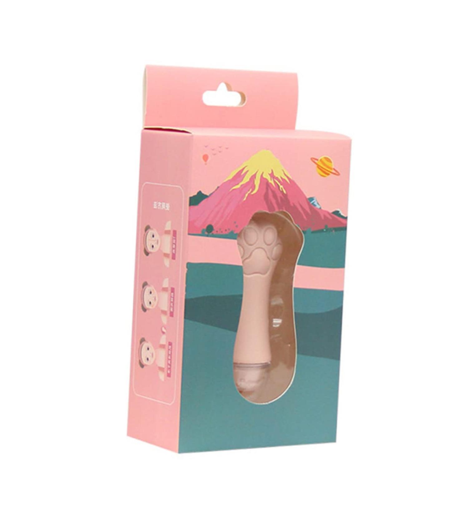 BELLIFFY 1pc Volcanic Stone Oil-absorbing Ball Facial Volcano Stone Roller for Face Volcanic Rock 7.5x3cm Pink - Buy Online on GoSupps.com