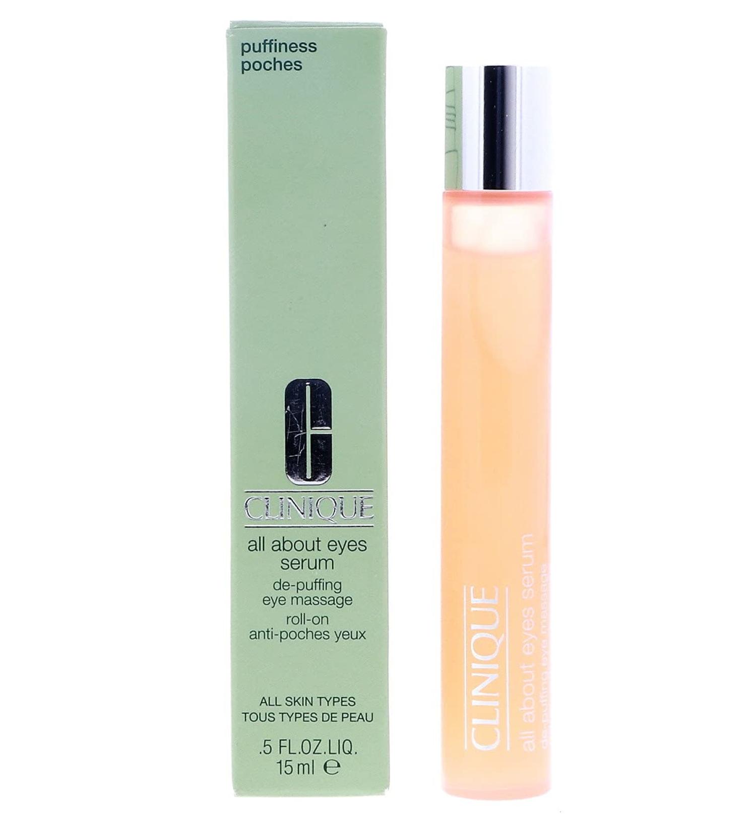 Clinique All About Eyes Serum De-puffing Eye Massage 0.5 oz - Buy Online on GoSupps.com