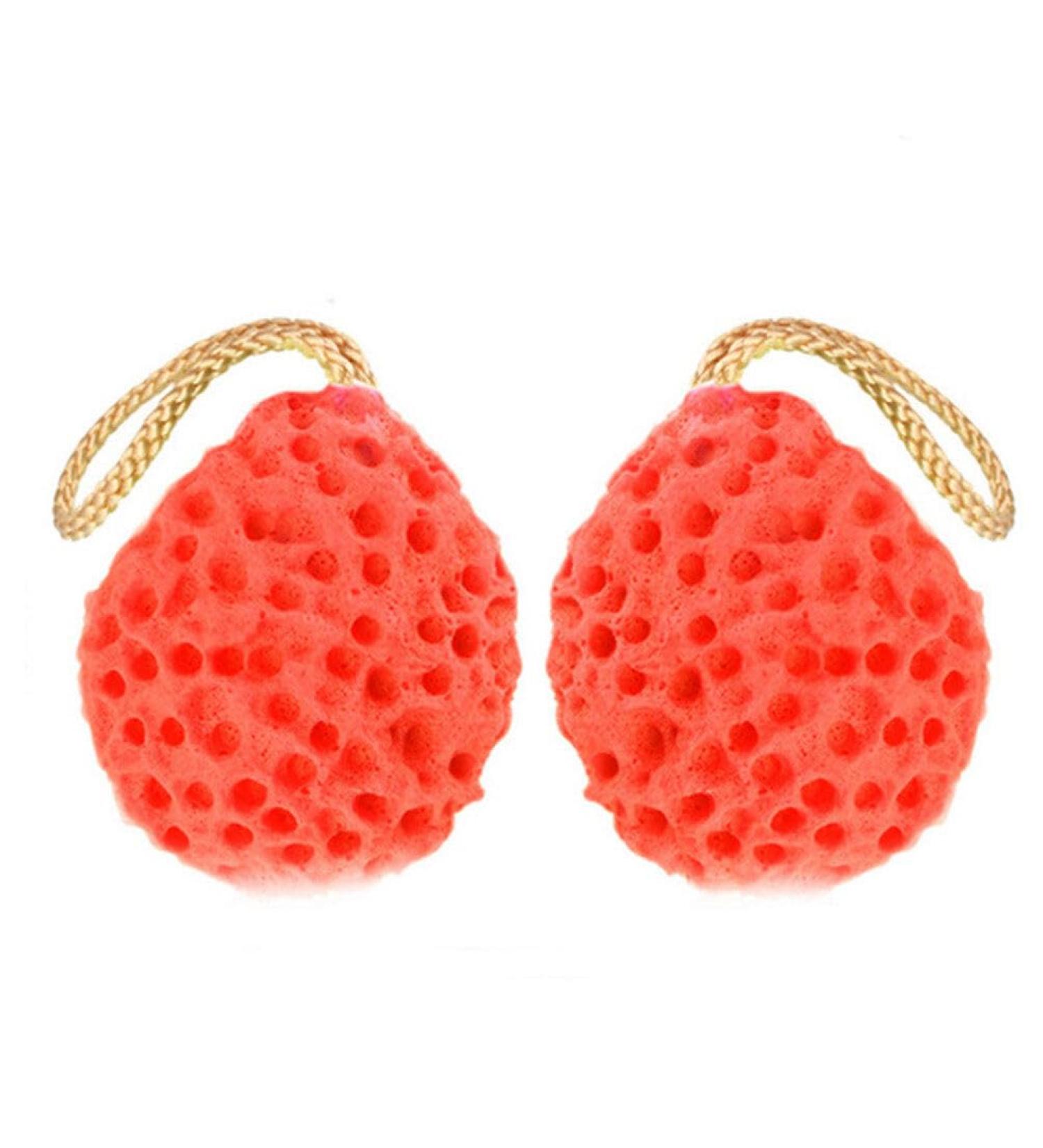 Beaupretty Bathing Sponge Honeycomb Bath Ball Bath Ball Shower Ball face wash Lotion