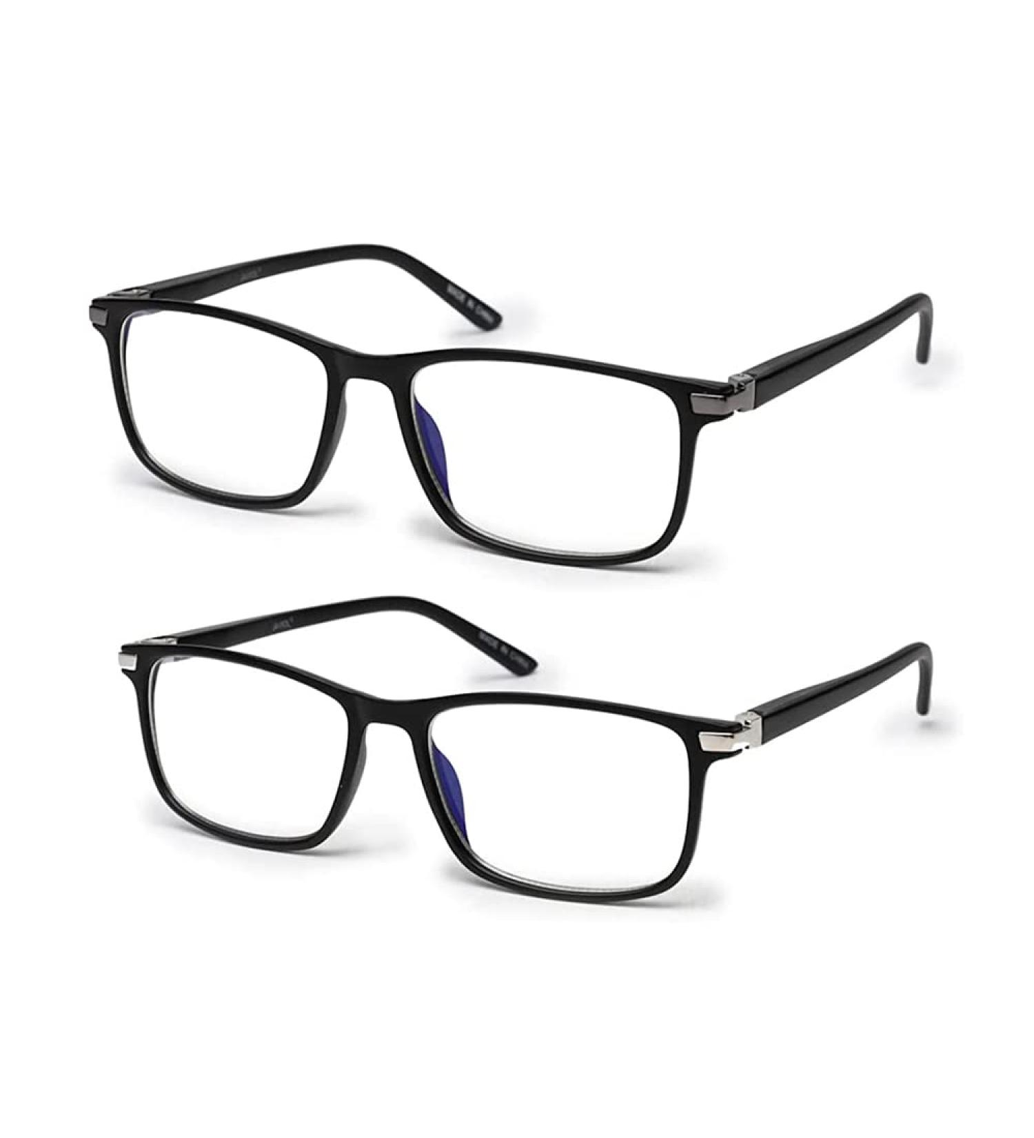 Vecien Blue Light Filter Glasses - Anti-UV400 Computer & Gaming Eyewear for Men & Women (2-Pack C2+C3) - Anti-Reflective Prescription-Free - Buy Online on GoSupps.com