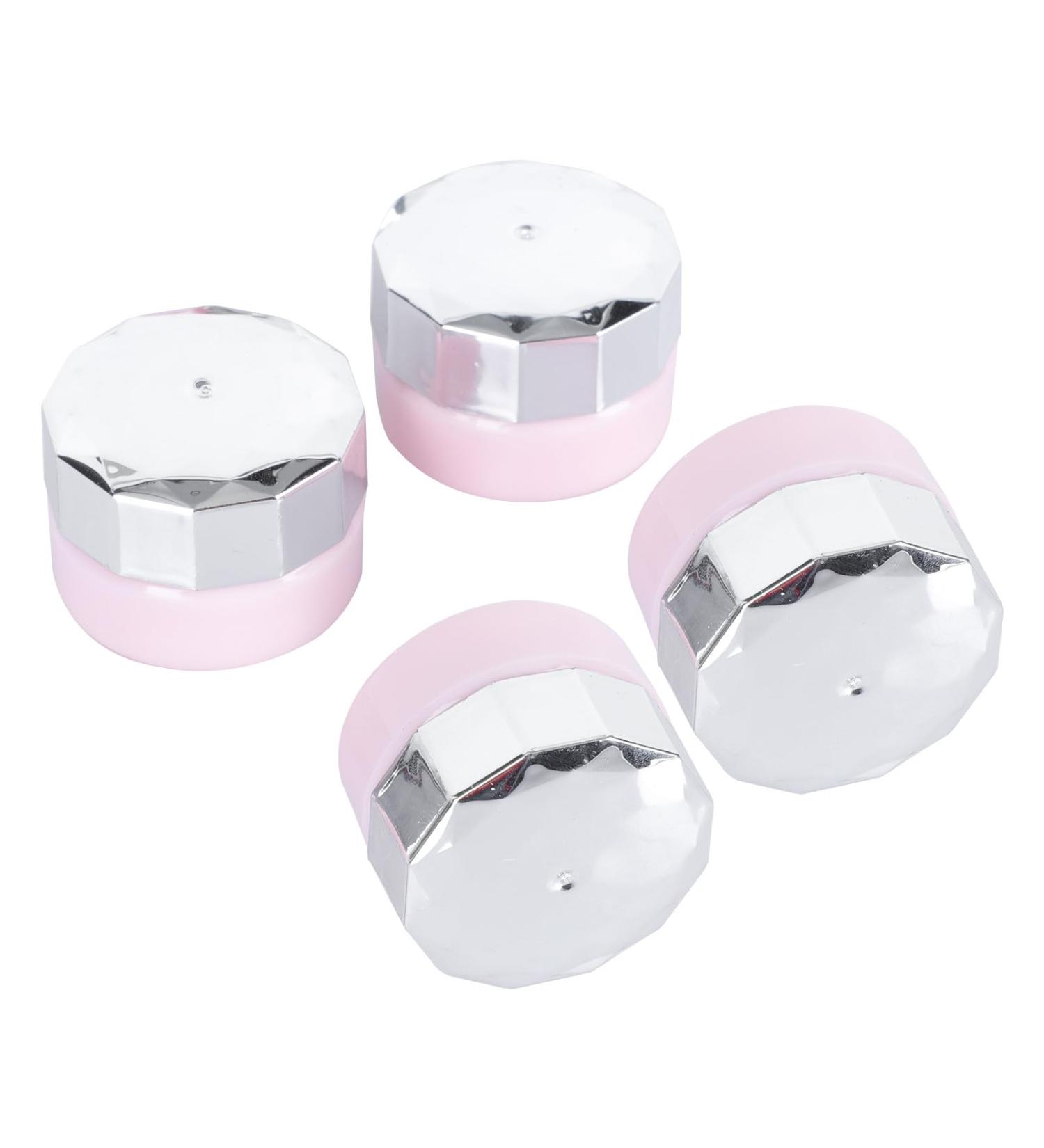 SEWACC Lot de 4 Flacons de Gel pour Ongles 10 Ml en Plastique Transparent Bouteille Portable et Rechargeable pour Vernis Ongles et Cr me Visage Voyage et Usage Quotidien - Buy Online on GoSupps.com