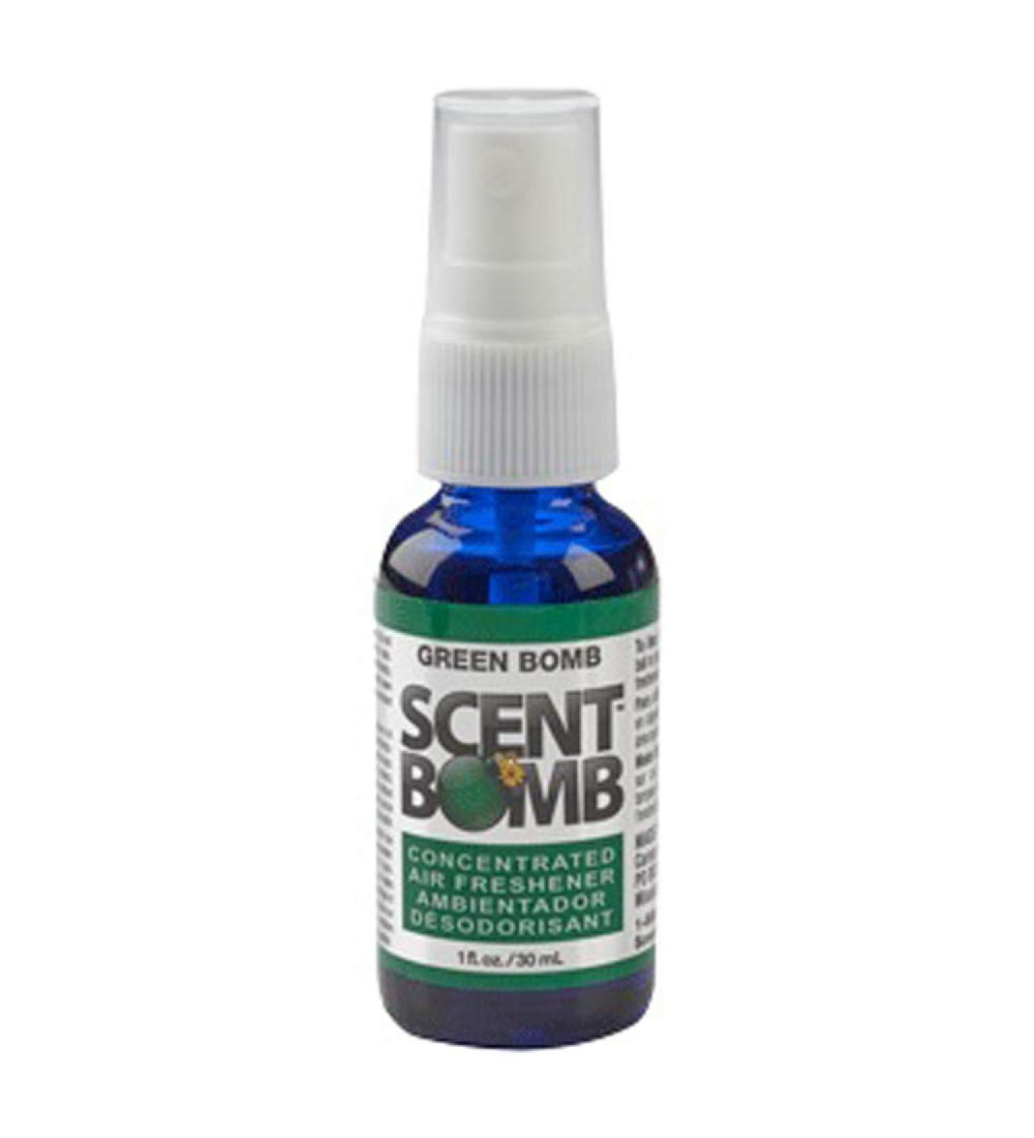 Scent Bomb Air Freshener by Scent Bomb Green Bomb Concentraded Air Freshener Spray 1 oz Men