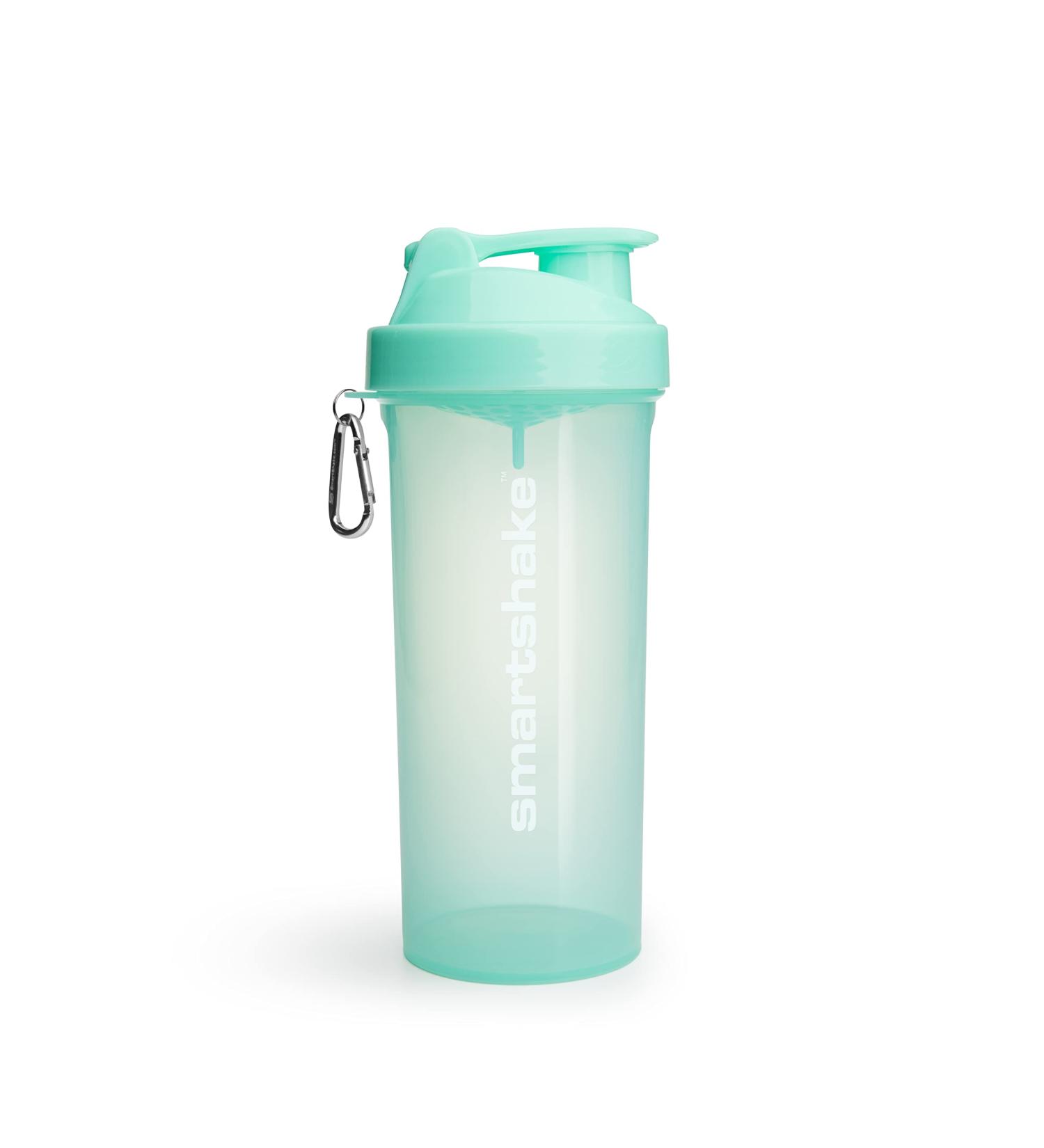 SmartShake Shaker Lite Series - Aqua Green (Turquoise Glossy) 165g | Premium Shaker for Smoothies & Supplements - Buy Online on GoSupps.com