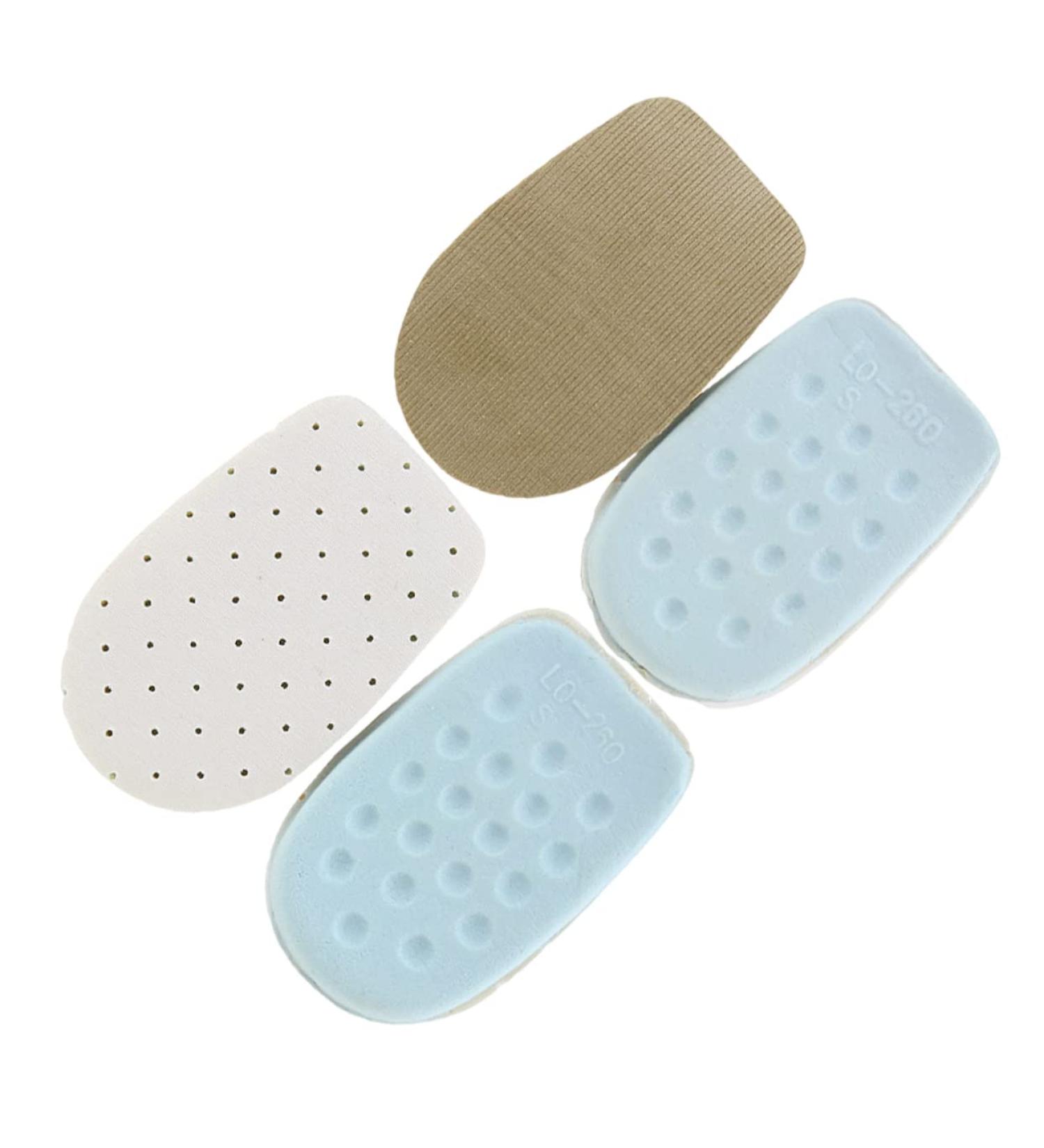 Height Increasing Insoles for Men & Women - 2 Pairs Inner Heel Inserts Latex Shoe Comfortable Lift Pads 10x6x1.2cm - Buy Online on GoSupps.com