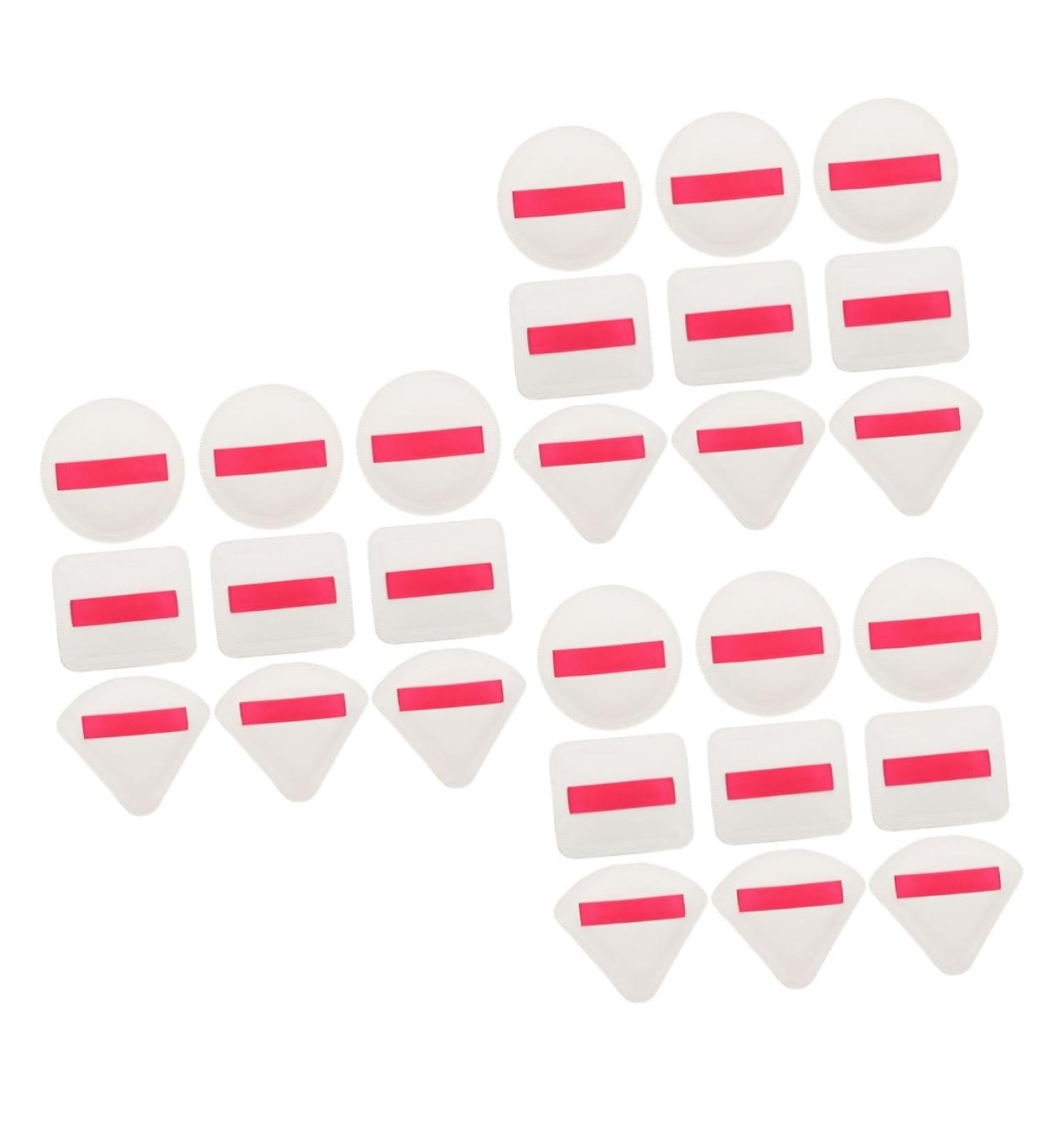 FRCOLOR 27 Pieces Sponge Cushion Powder Cream Makeup Foundation Sponge Mixer Makeup Powder Puff Makeup Accessories for Women Powder Do Not Eat Puffs Makeup Tools Cosmetics Miss Foundation - Buy Online on GoSupps.com