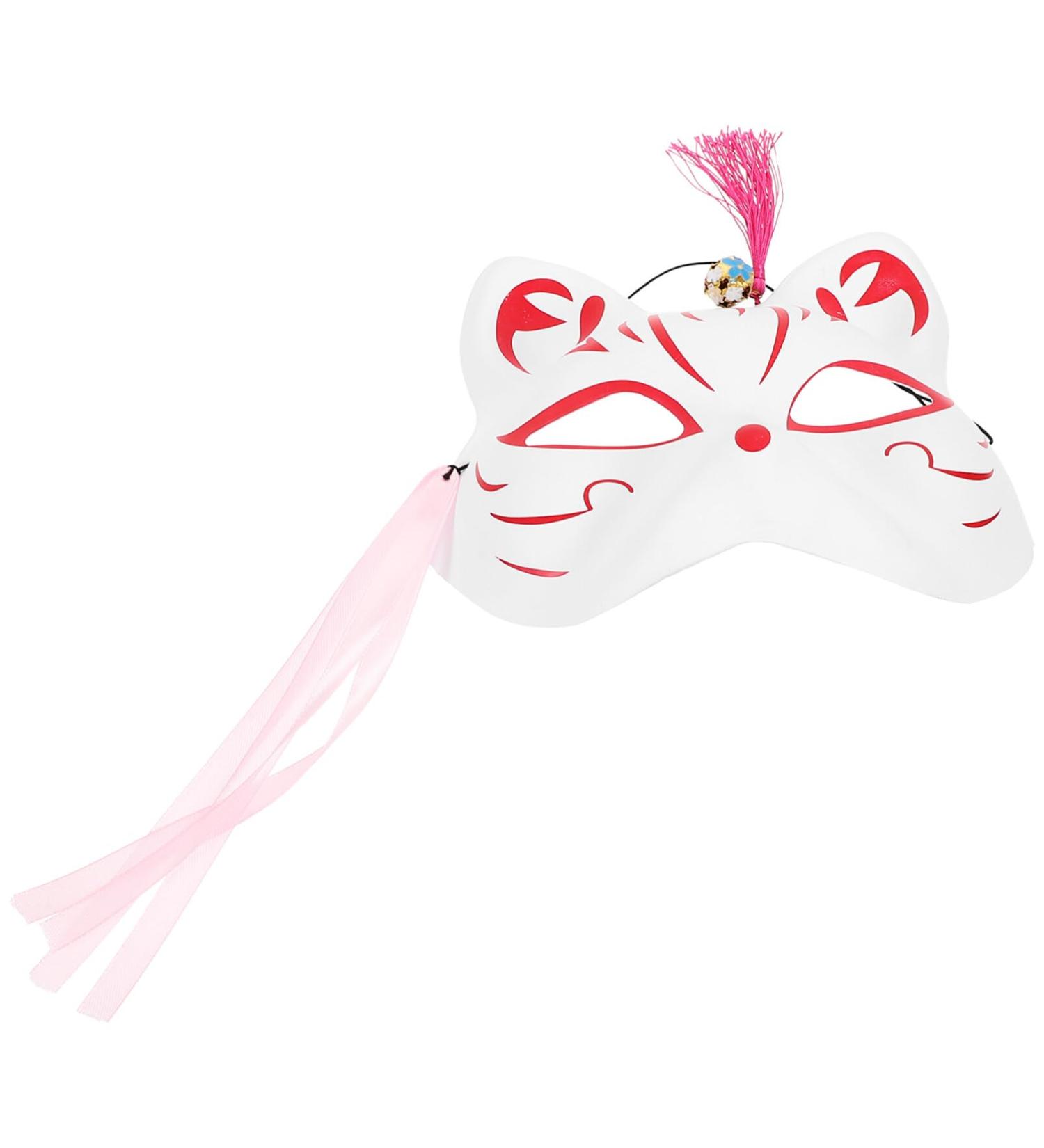 Runrotoo Children's Costumes | Sleek Animal Masks & Japanese Half Face Fox Cosplay for Parties | Perfect for Kids & Pets - Buy Online on GoSupps.com