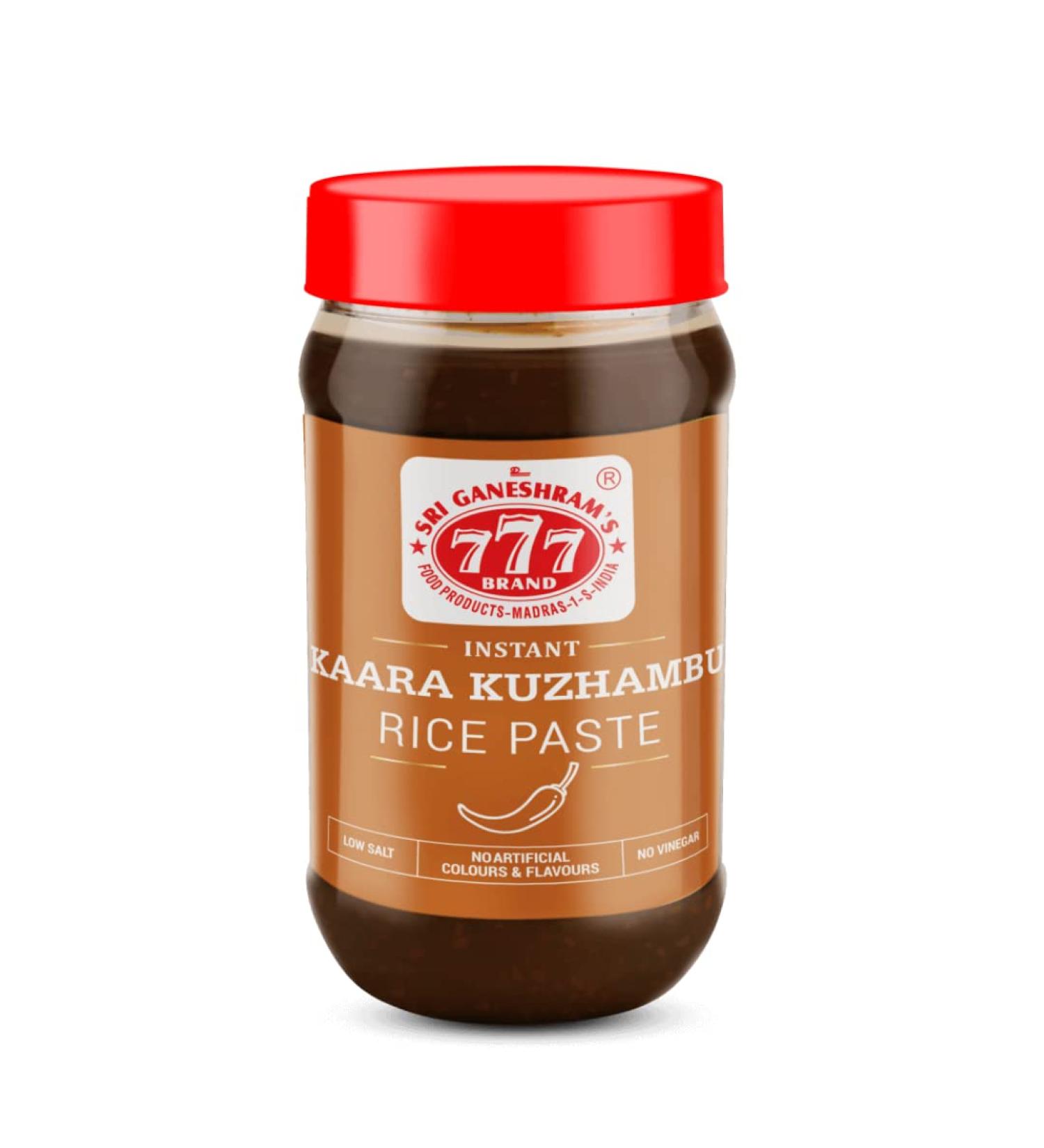 777 Kara Kuzhambu Rice Paste 300gr x 10 Pack