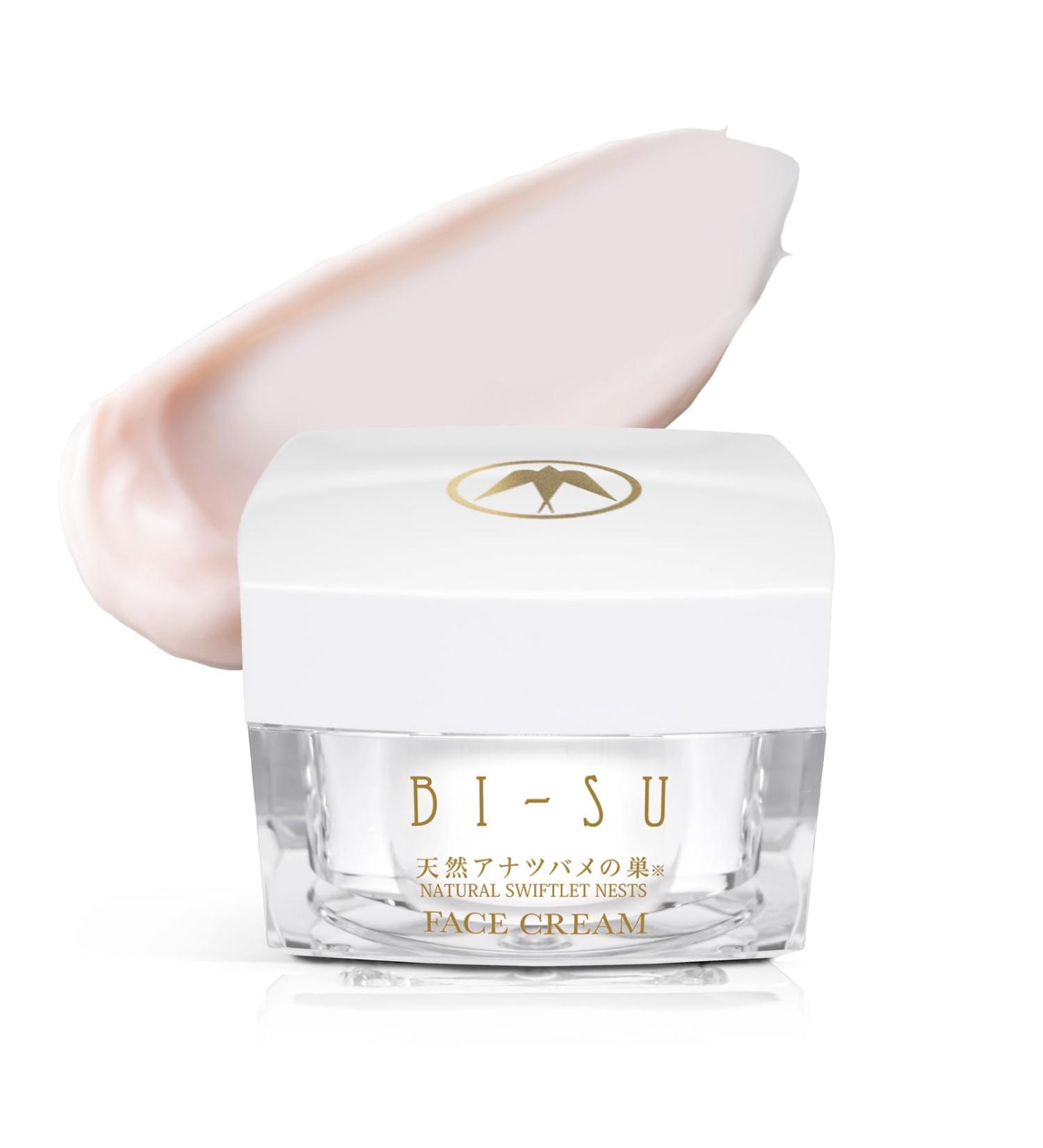 Premium Face Cream | Anti-Aging Moisturizer with Natural Swiftlet Nest Extract Glycerin & Collagen - 1.41oz | Japanese Skincare for Wrinkles & Dark Spots - Buy Online on GoSupps.com