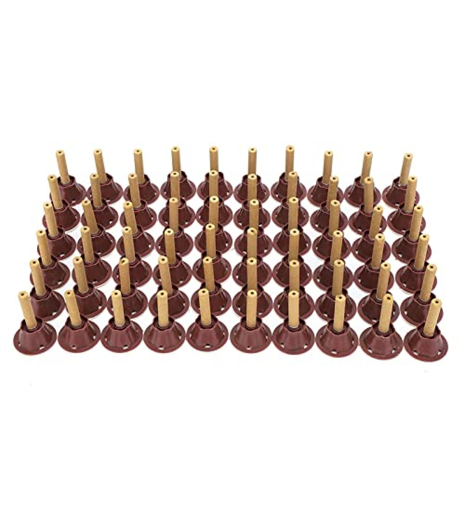 60 Pieces Moxa Roll Sticks for Moxibustion | Pure Moxa Cone for Pain Relief in Shoulders Neck Waist & Legs | International Shipping Available - Buy Online on GoSupps.com