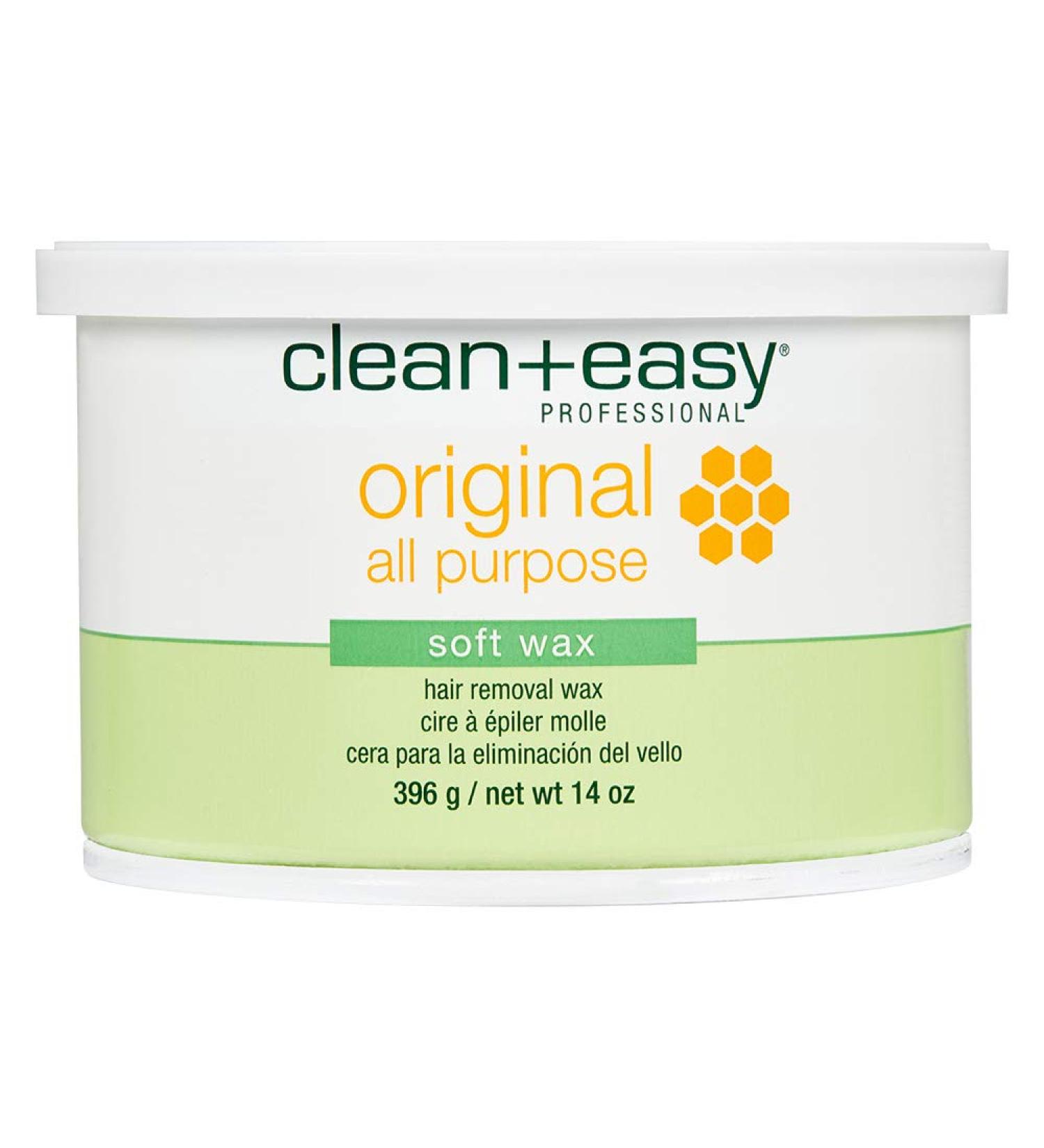 Buy Clean+Easy Original Pot Wax 14 oz. | Best Hair Removal Wax for Smooth Skin - International Shipping Available - Buy Online on GoSupps.com