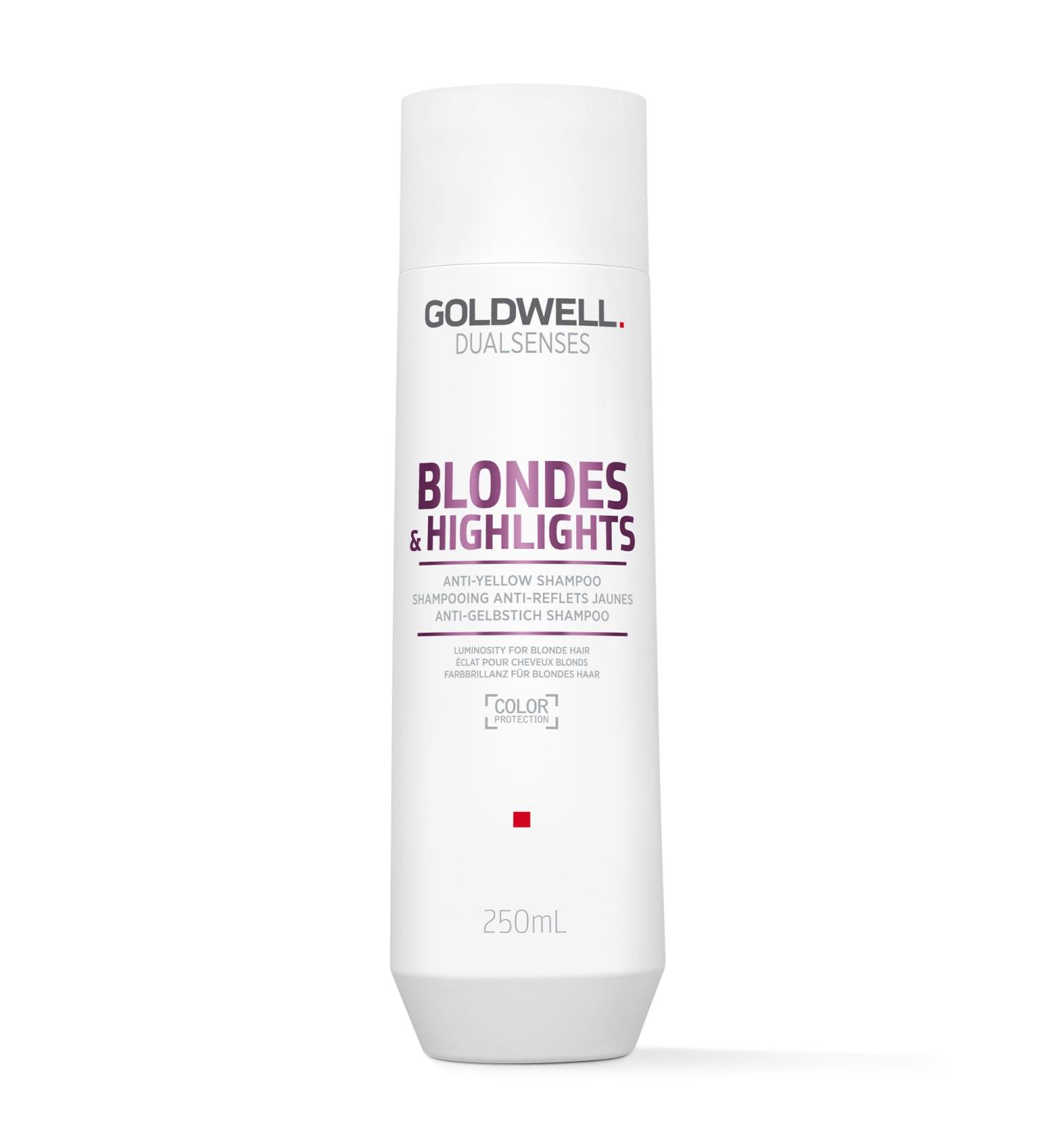 Goldwell Dualsenses Blond & Highlights Anti Yellow Shampoo 250 ml - Buy Online on GoSupps.com