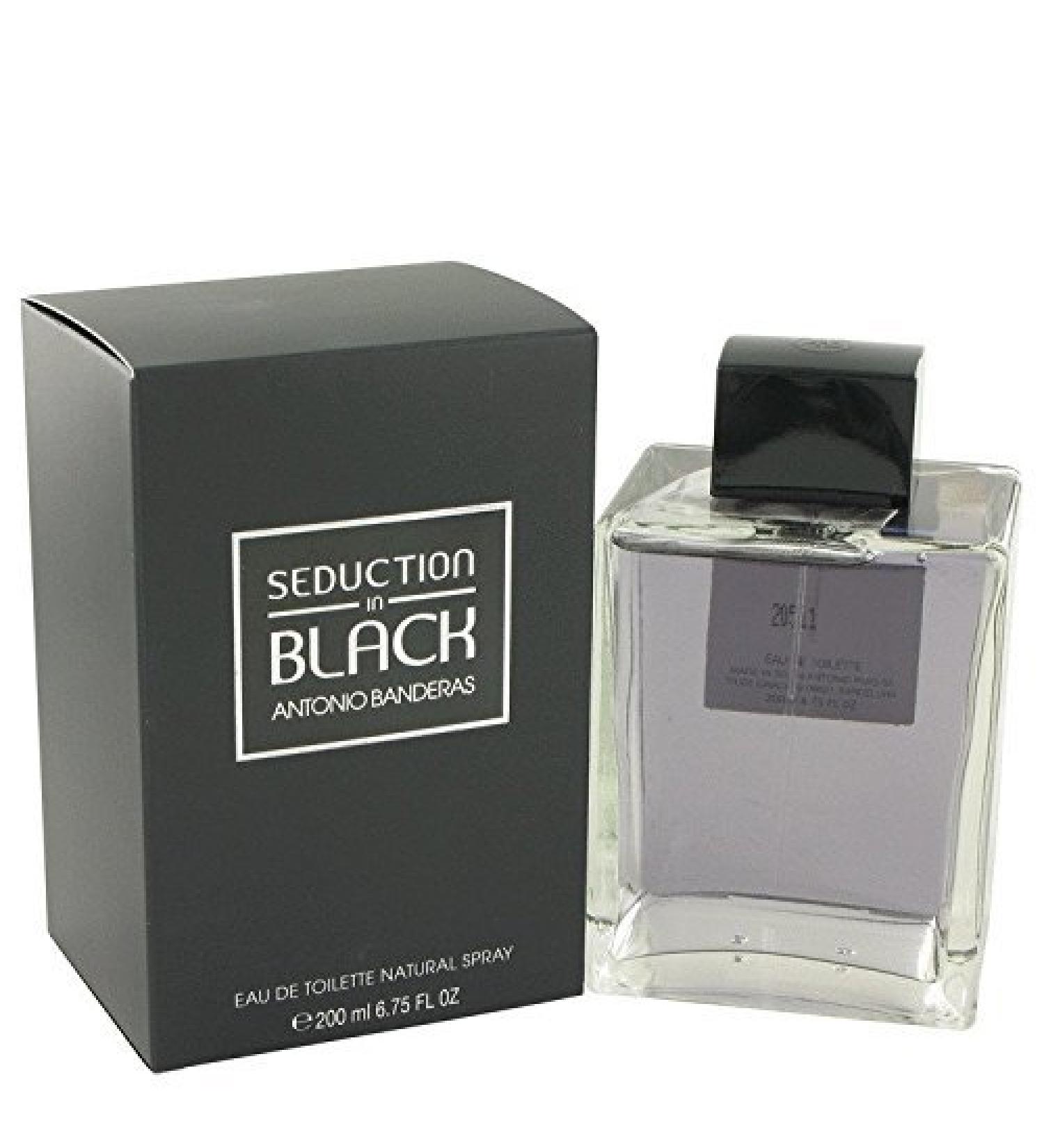 Seduction in Black FOR MEN by Antonio Banderas - 6.7 oz EDT Spray by SEDUCTION IN BLACK