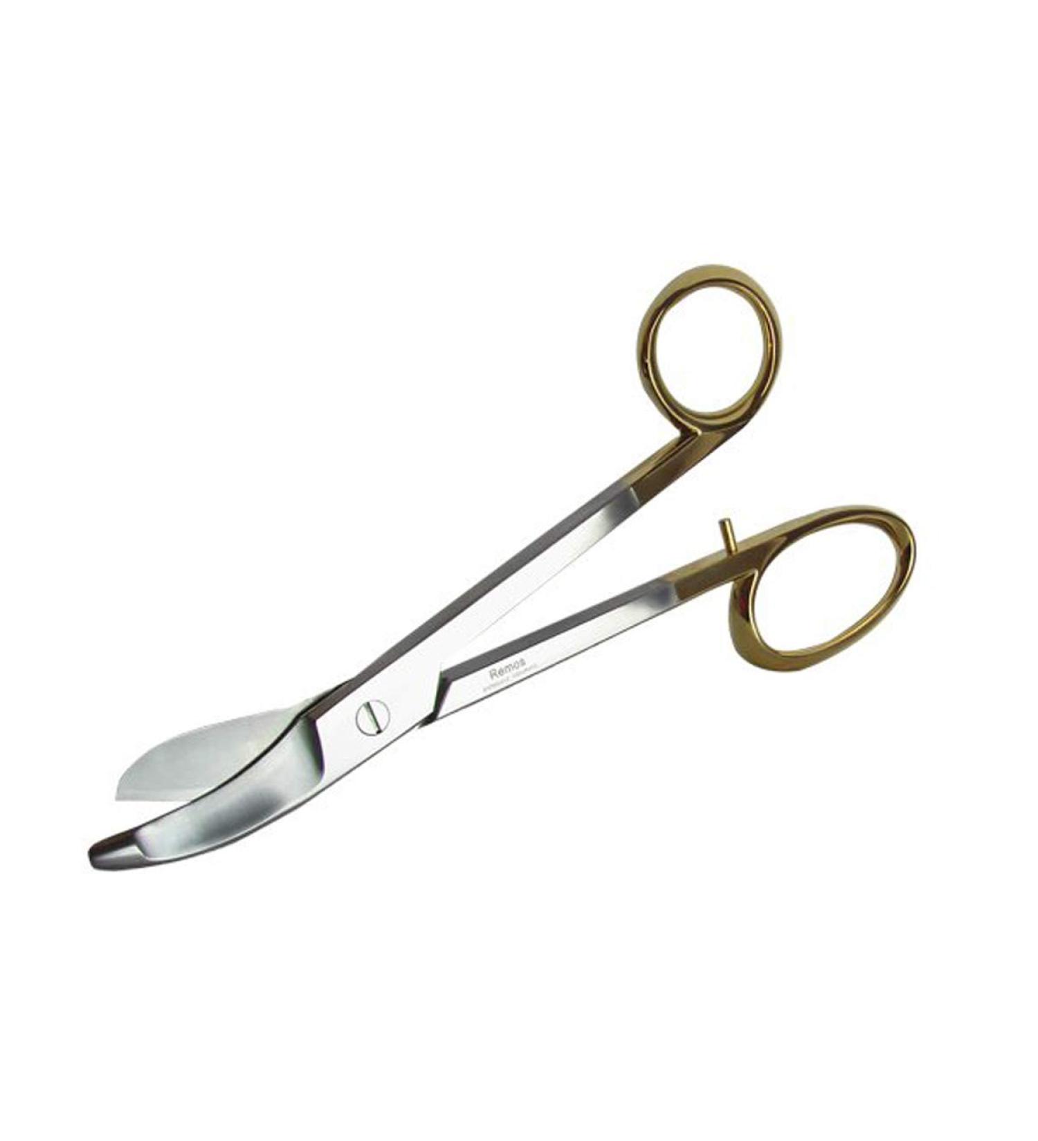 Plaster scissors with hard metal blade rustproof length 24cm