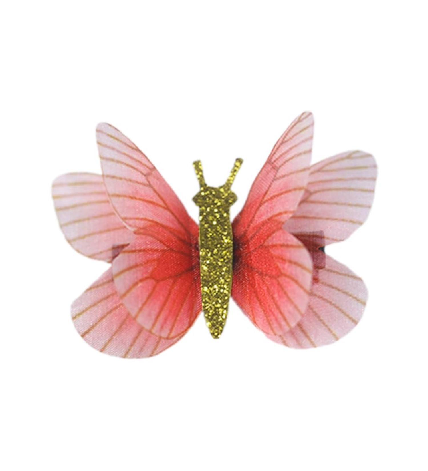 hgnxa Double-layer Butterfly Shape Hairpins Hot Girls Butterfly Hair Clip Chinese Style Ponytail Hair Clip for Woman AT5 - Buy Online on GoSupps.com