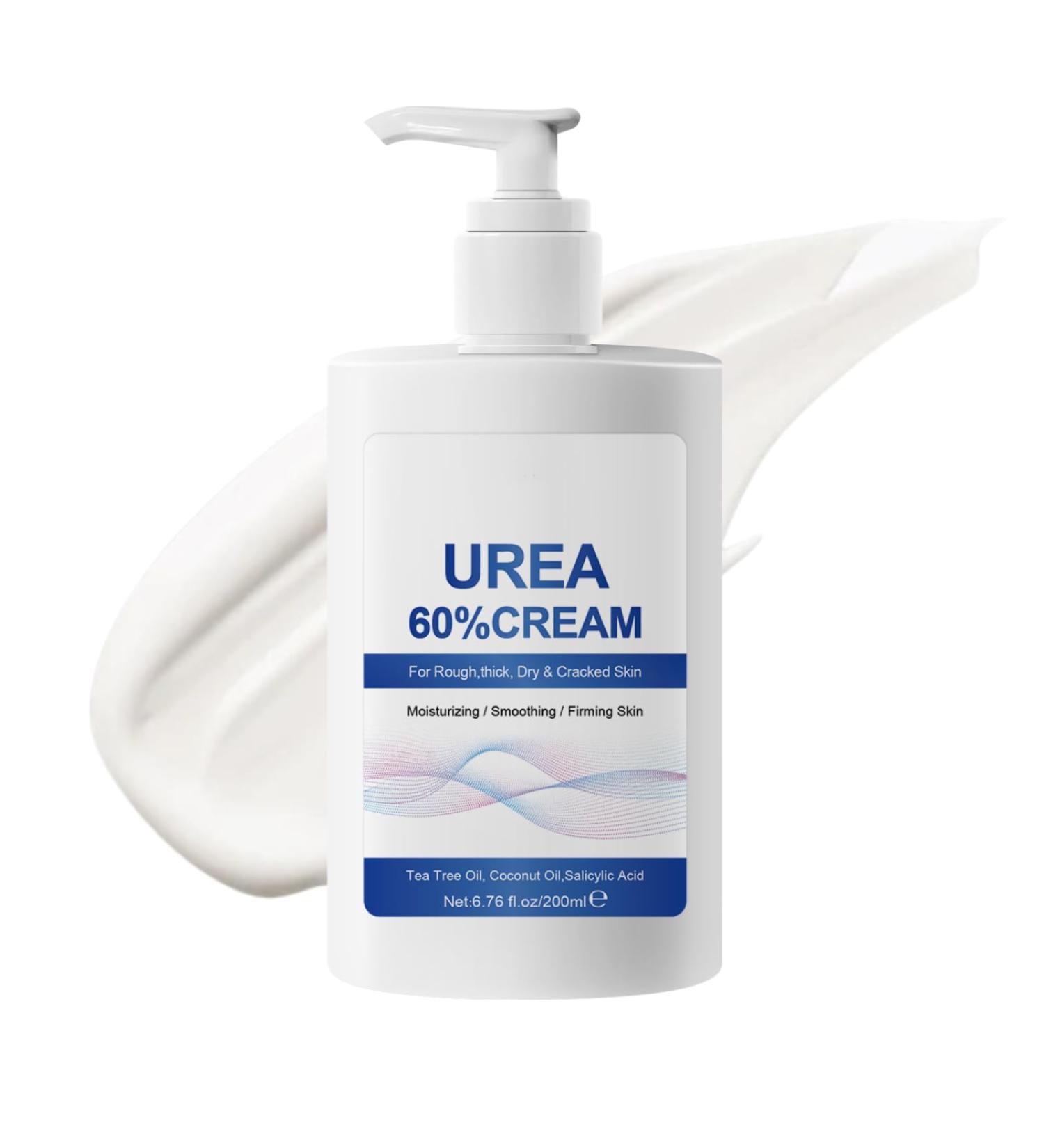60% Urea Cream - Cracked Heel Repair Cream For Feet and Hand - Foot Cream for Cracked Heels and Dry Skin - Urea Cream 60 Percent for Feet - Maximum Strength for Hand Foot and Body Care - Buy Online on GoSupps.com