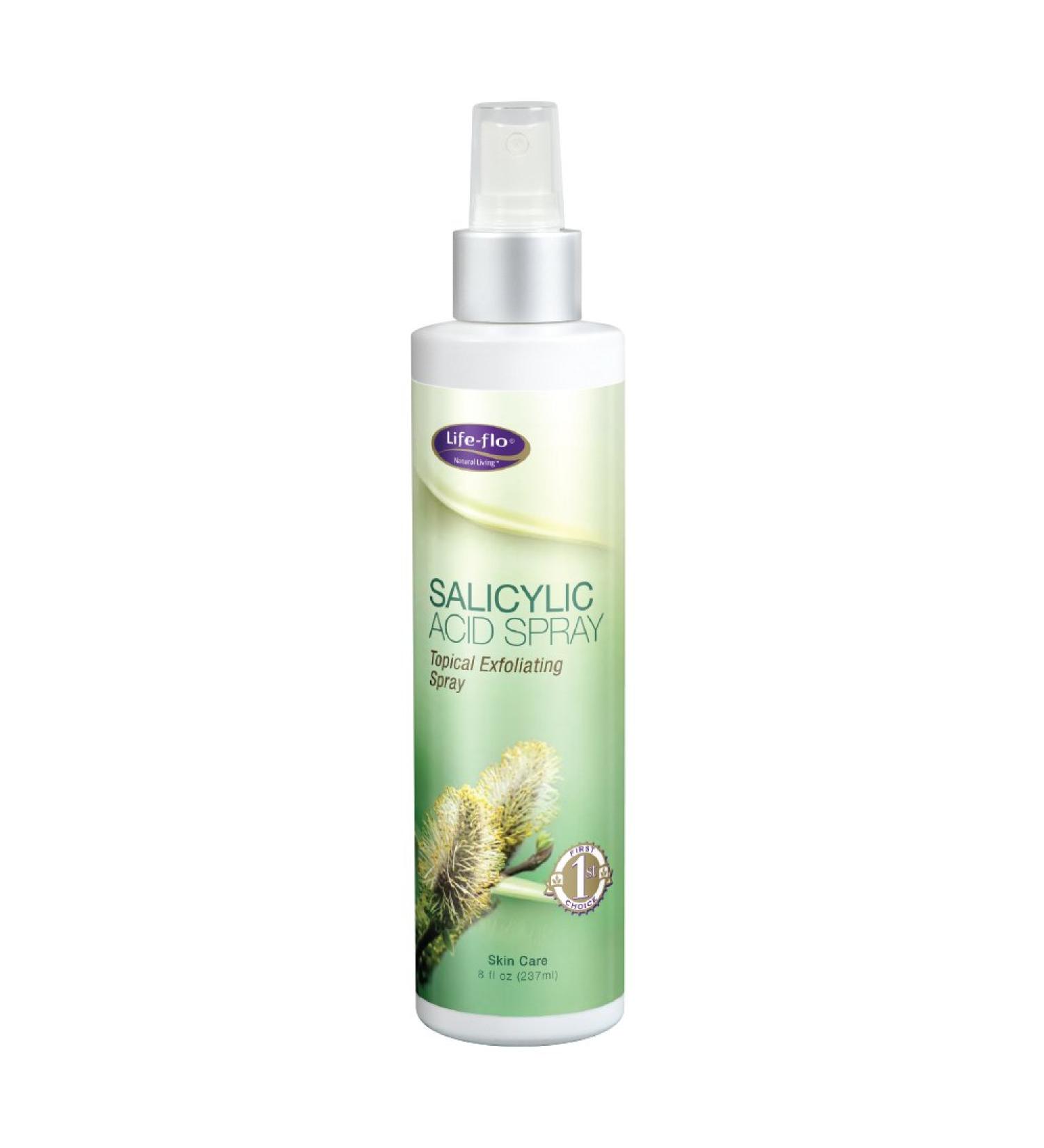 Life-flo Salicylic Acid Spray 8 fl oz - Acne Treatment & Skin Relief - Buy Online on GoSupps.com