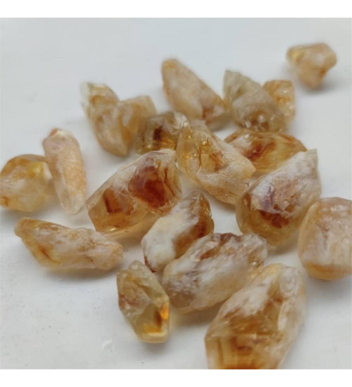 Natural Crystal Rough Natural Brazil Citrine Ore Crystal Repair Rock Specimen Collection Home Decoration and DIY Gifts Fish Tank Stone (Size : 50g) - Buy Online on GoSupps.com