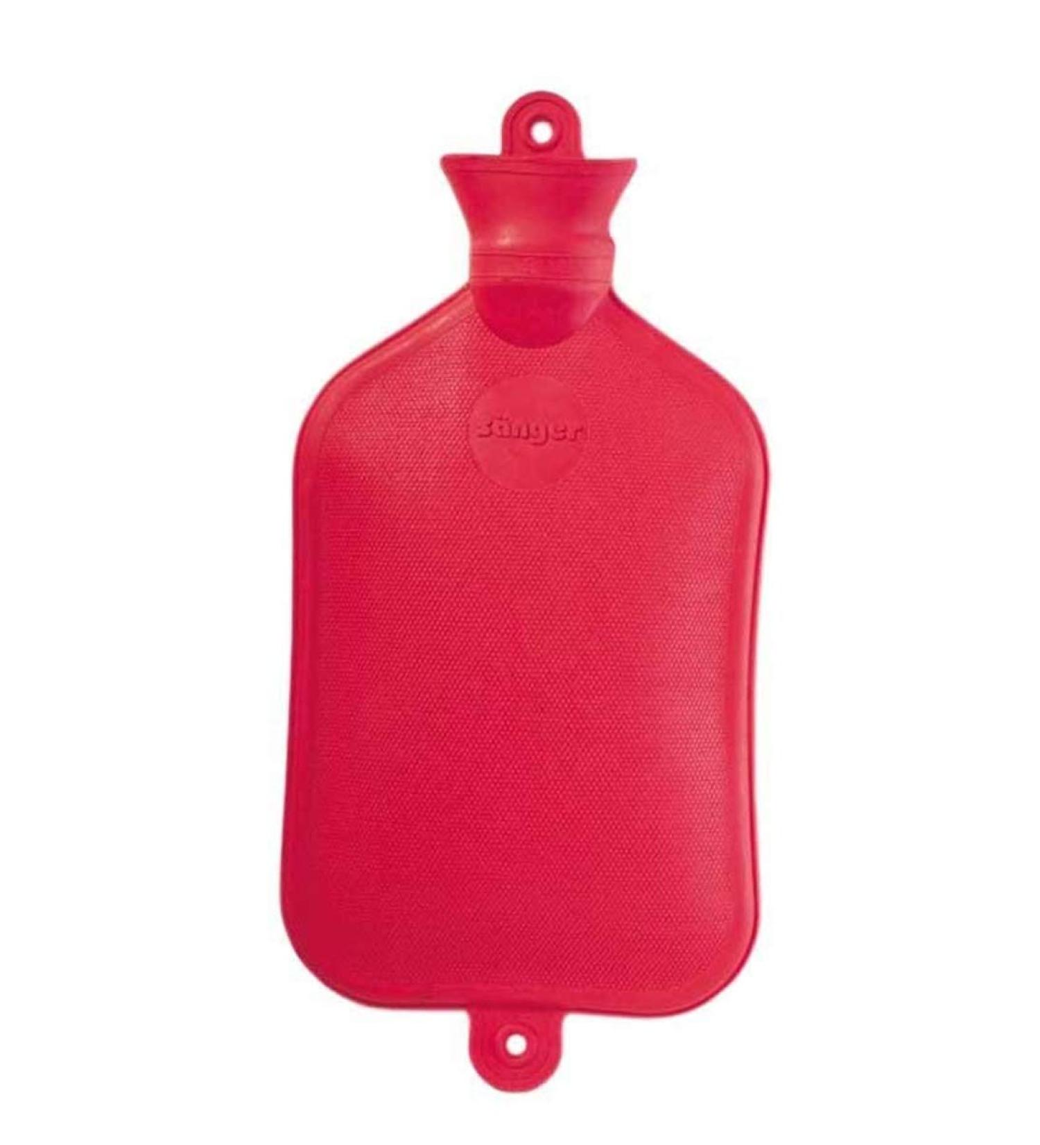 Buy FabaCare XL Hot Water Bottle | 2.5L Natural Rubber | Extra Large Red | International Shipping Available - Buy Online on GoSupps.com