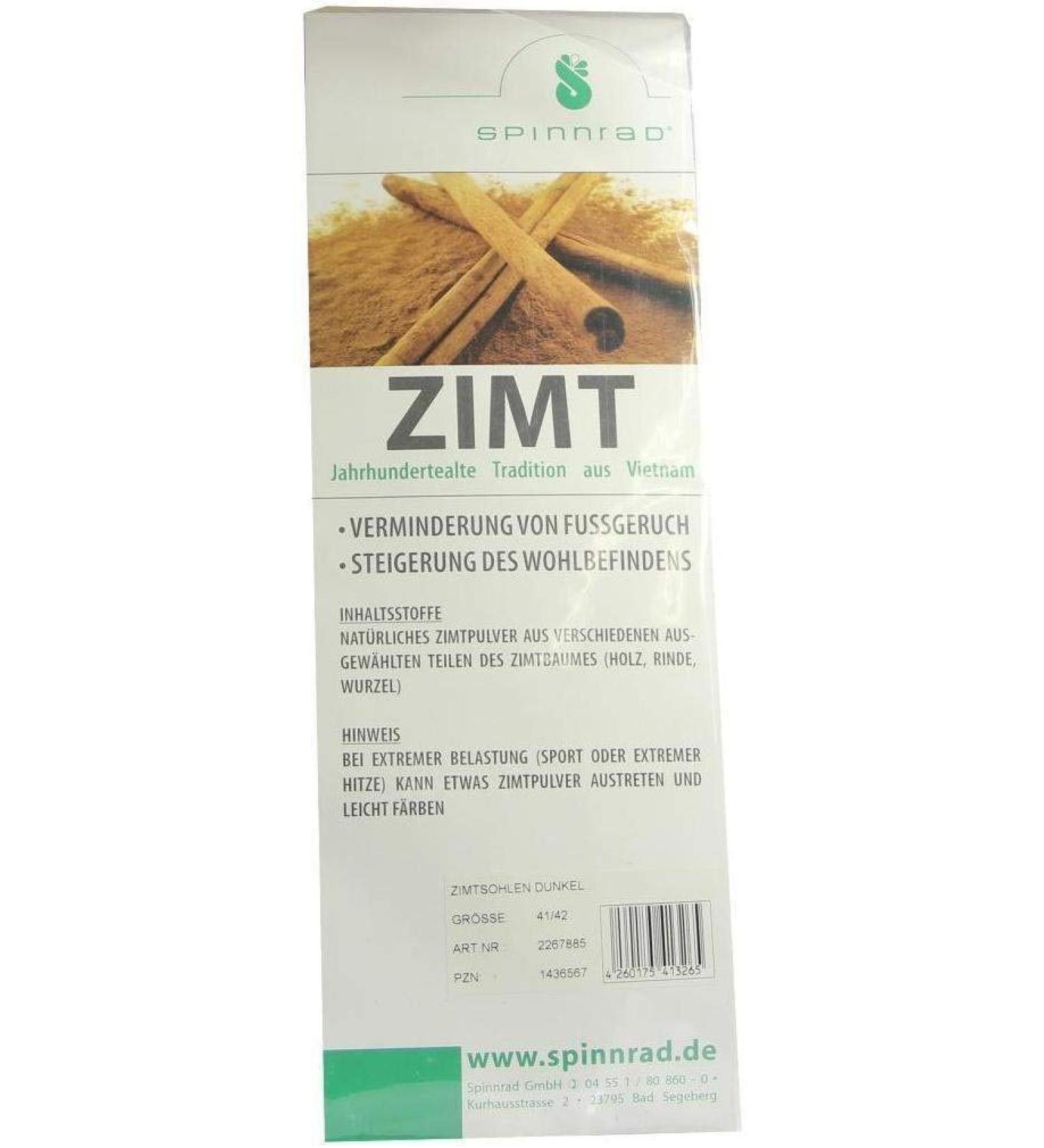 Cinnamon sollen size 41/42 dark 2 hours