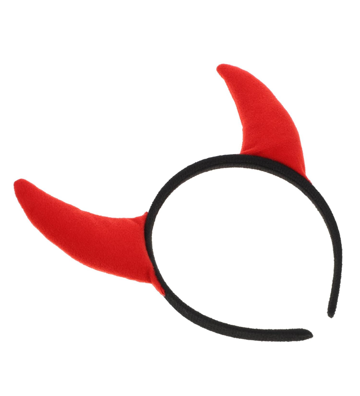 ABOOFAN Horn Headband Halloween Headbands for Women Halloween Horns Headband Cow Horn Headdress Devil Costume for Women Ladies Devil Costume Devil Cosplay Costume Plastic Props Photo Child - Buy Online on GoSupps.com