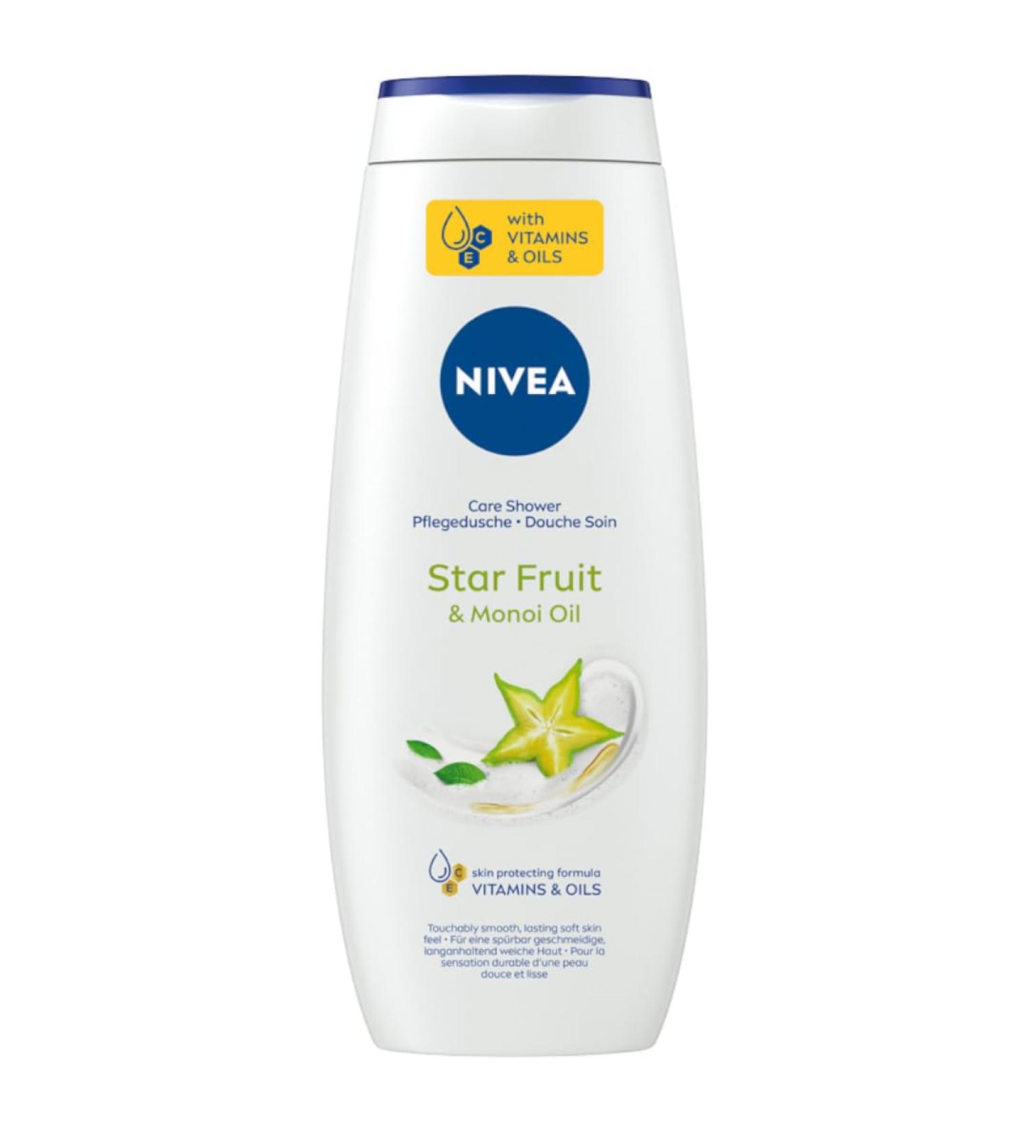  NIVEA NIVEA Shower Gel Starfruit & Monoi oil 500 ml - Buy Online on GoSupps.com