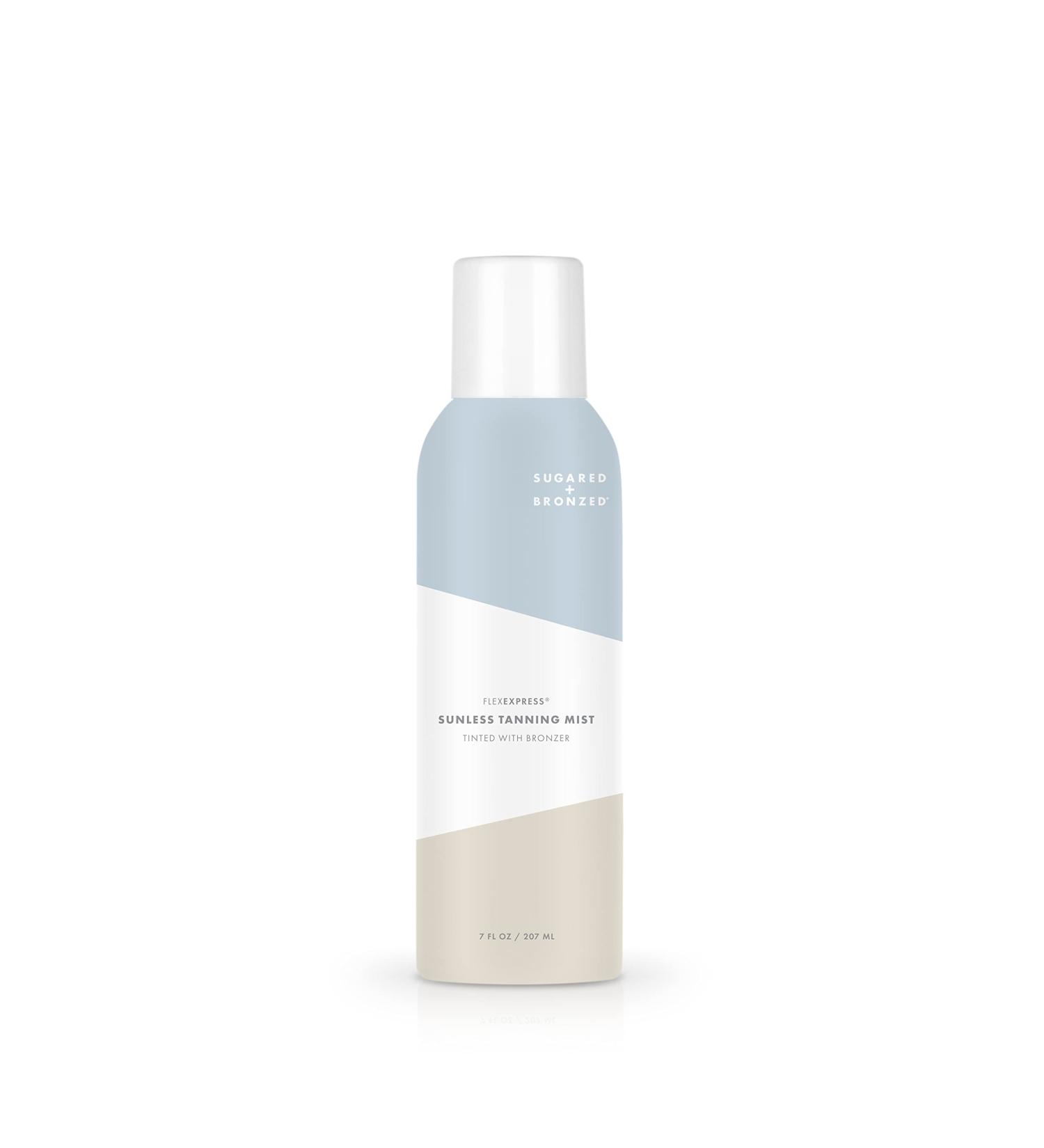Shop SUGARED + BRONZED FlexExpress Sunless Tanning Mist - Fast Tinted Bronzer for a Perfect Glow | International Shipping Available - Buy Online on GoSupps.com