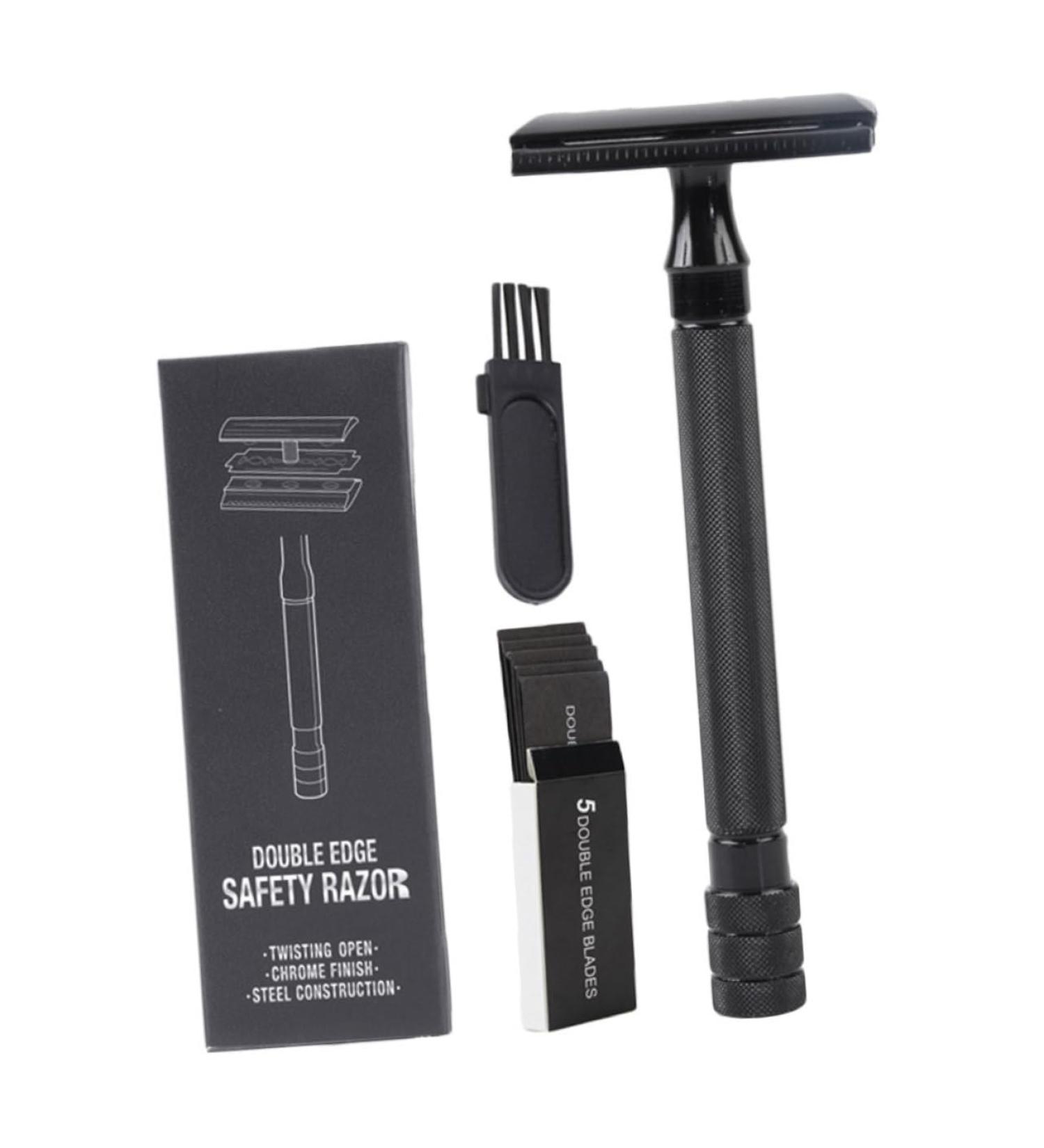 Doitool Bart Razor Set - Double Speed Manual Razor for Men | Premium Metal & ABS Hand Razing Tool (10.3x4cm) - Buy Online on GoSupps.com
