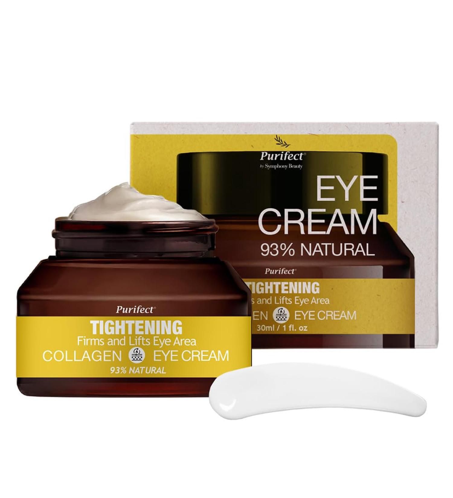 Purifect Tightening Collagen Eye Cream Anti-Aging Eye Cream Helps Firm and Lift Eye Area With Collagen Blend and Botanical Extracts to Tighten Under-Eye Area 30ml - Buy Online on GoSupps.com