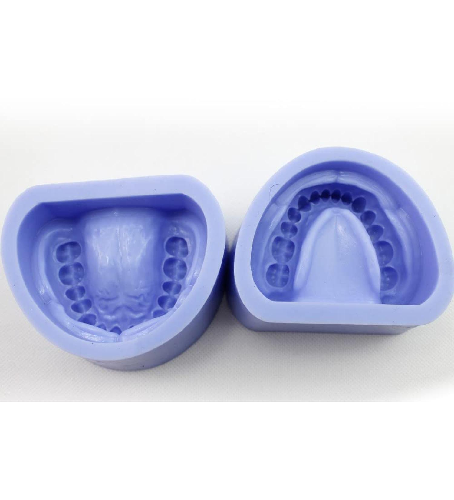 2pcs Dental Plaster Model Mold - Complete Cavity Block for Professional Dental Supplies | International Shipping Available - Buy Online on GoSupps.com